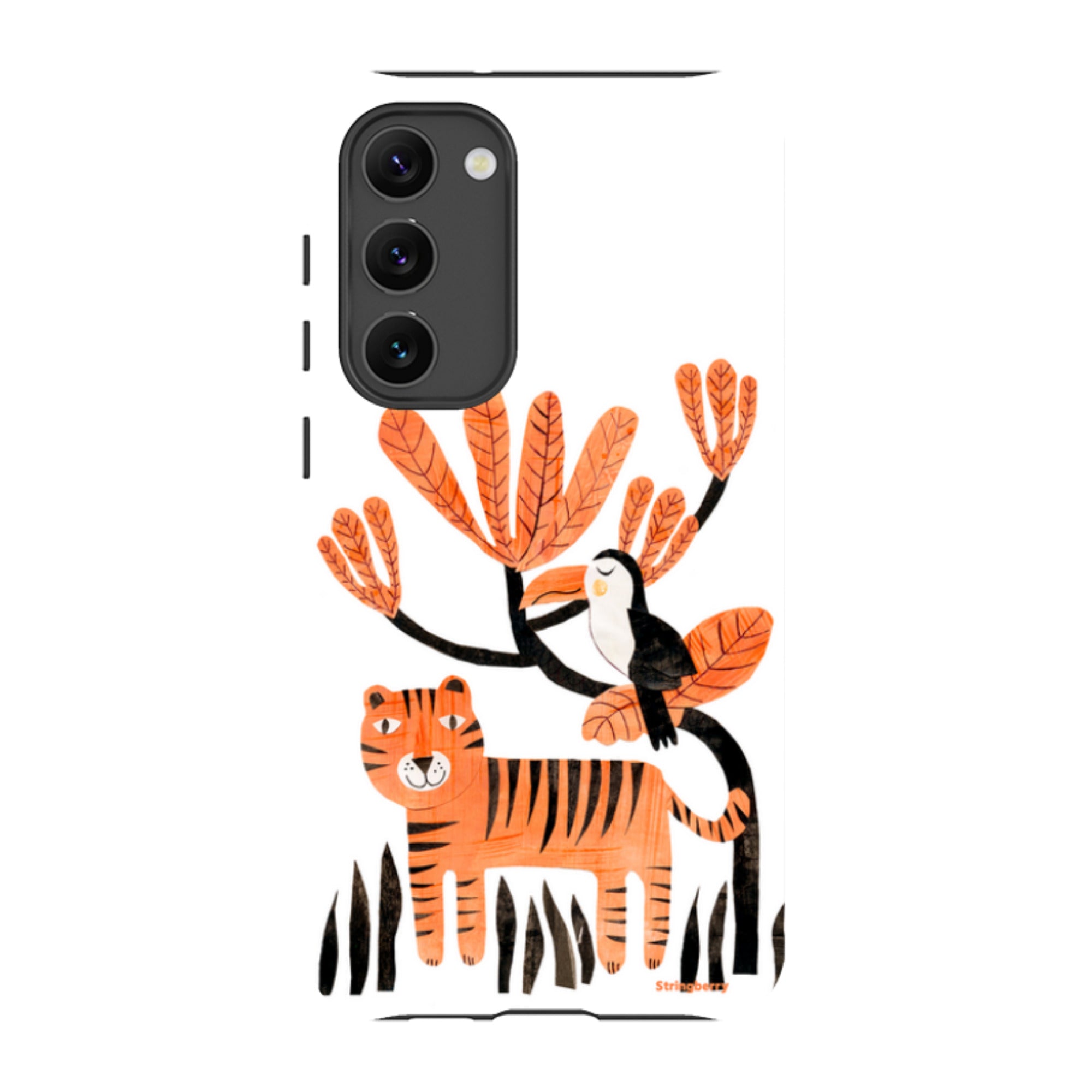 Samsung Tough Case - Tiger And Toucan By Tracey English