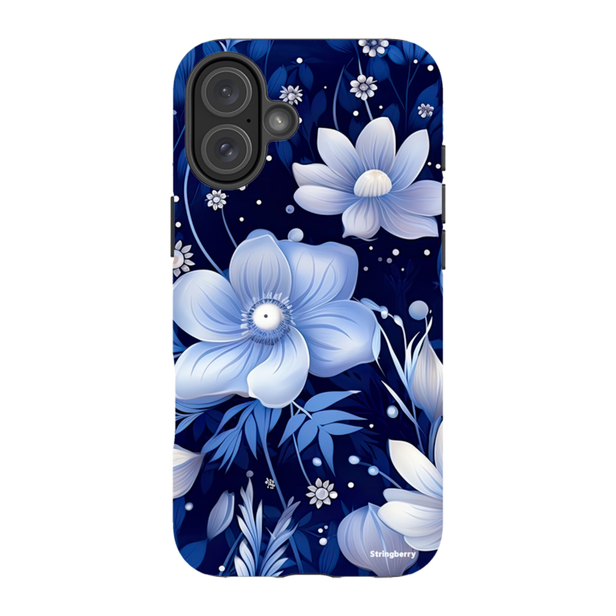 iPhone Tough Case - Blue Nutberry IV