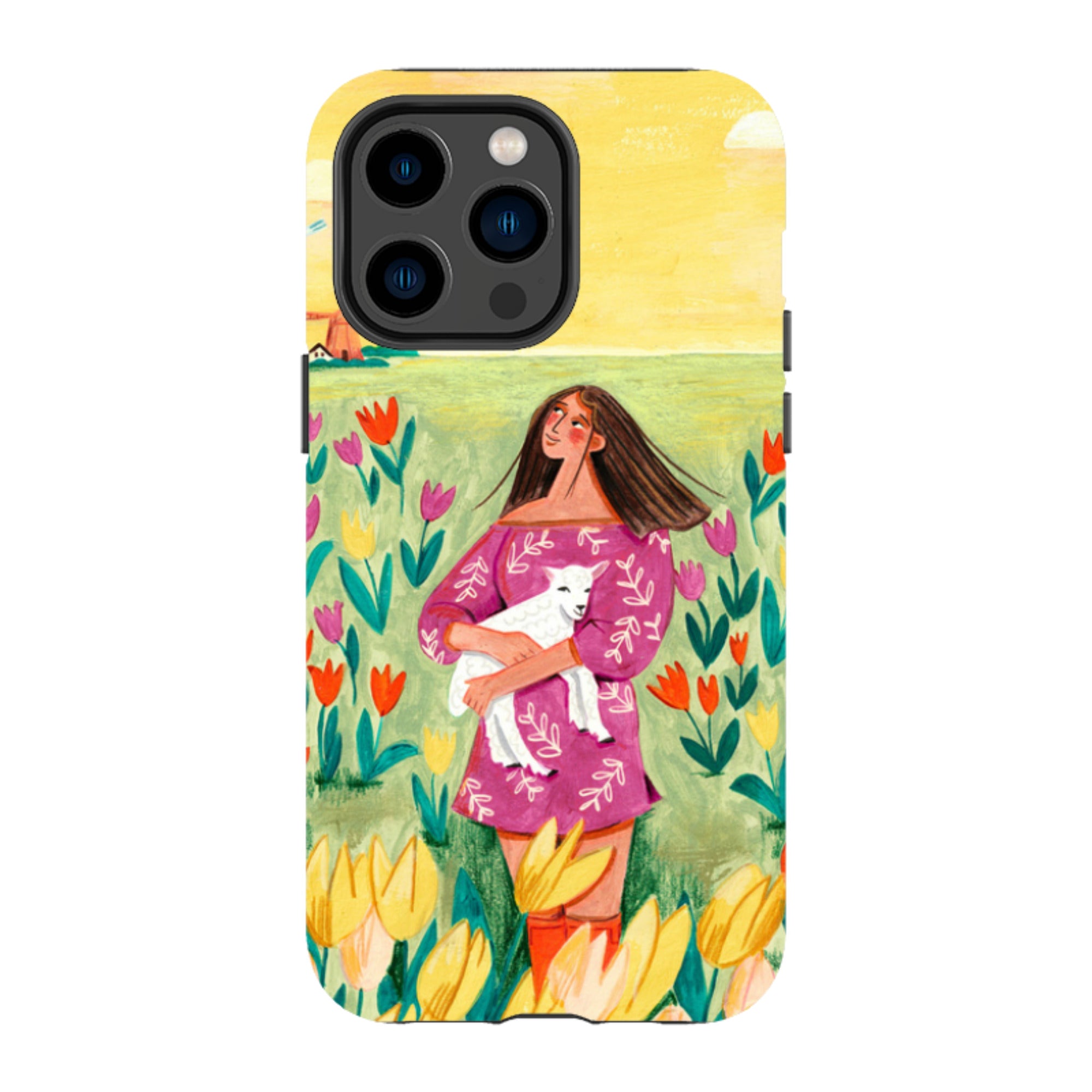 iPhone Tough Case - Coming Home By Caroline Bonne Muller
