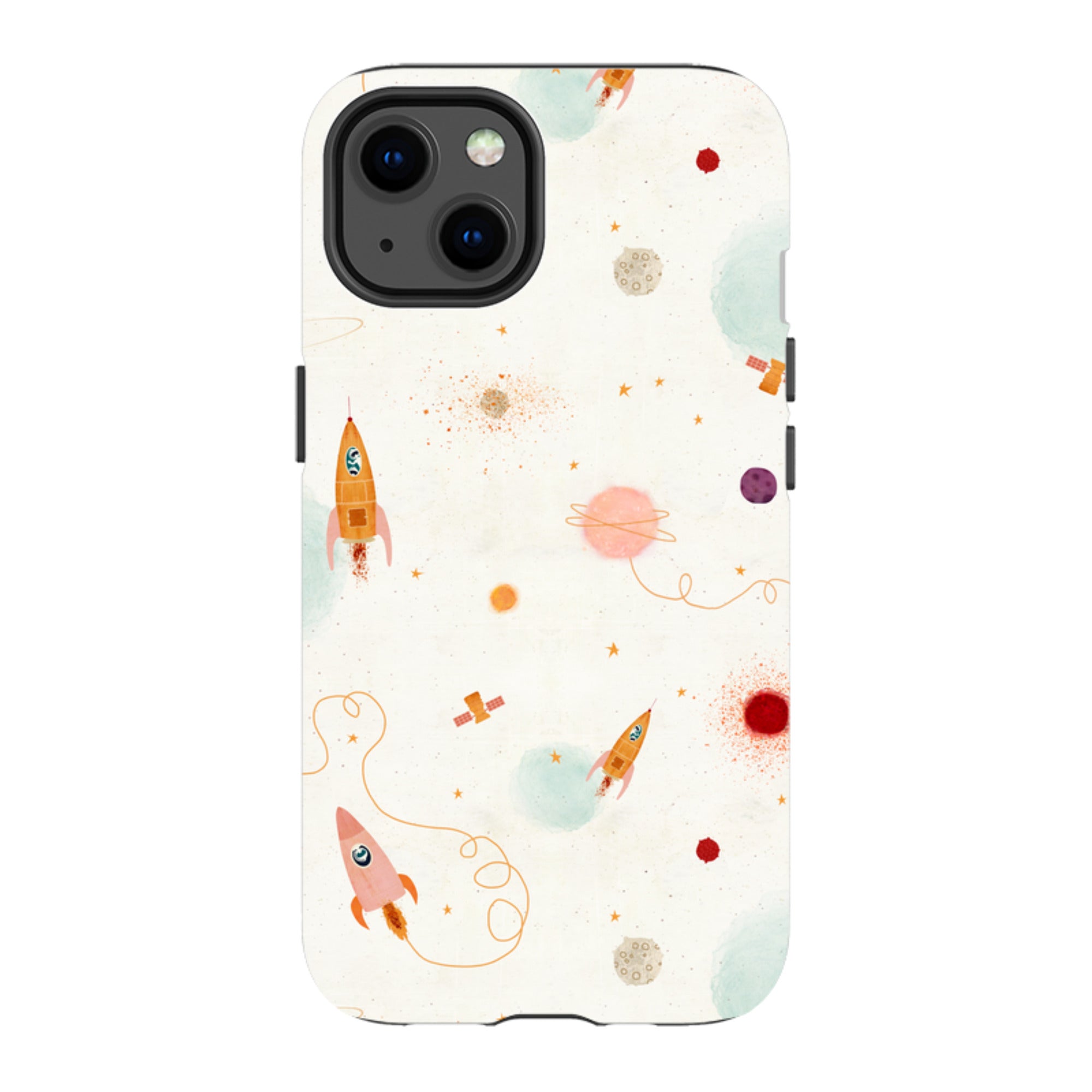 iPhone MagSafe Tough Case - Rockets Cream By Katherine Quinn
