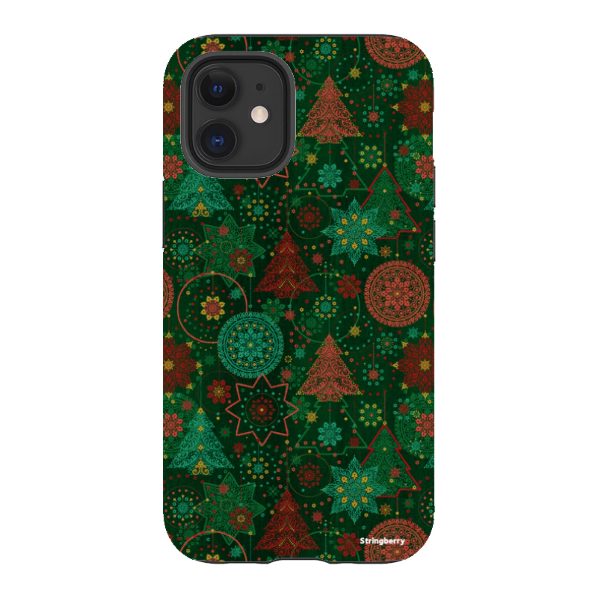iPhone Tough Case - Christmas Forest By Natalie Pedetti Prack