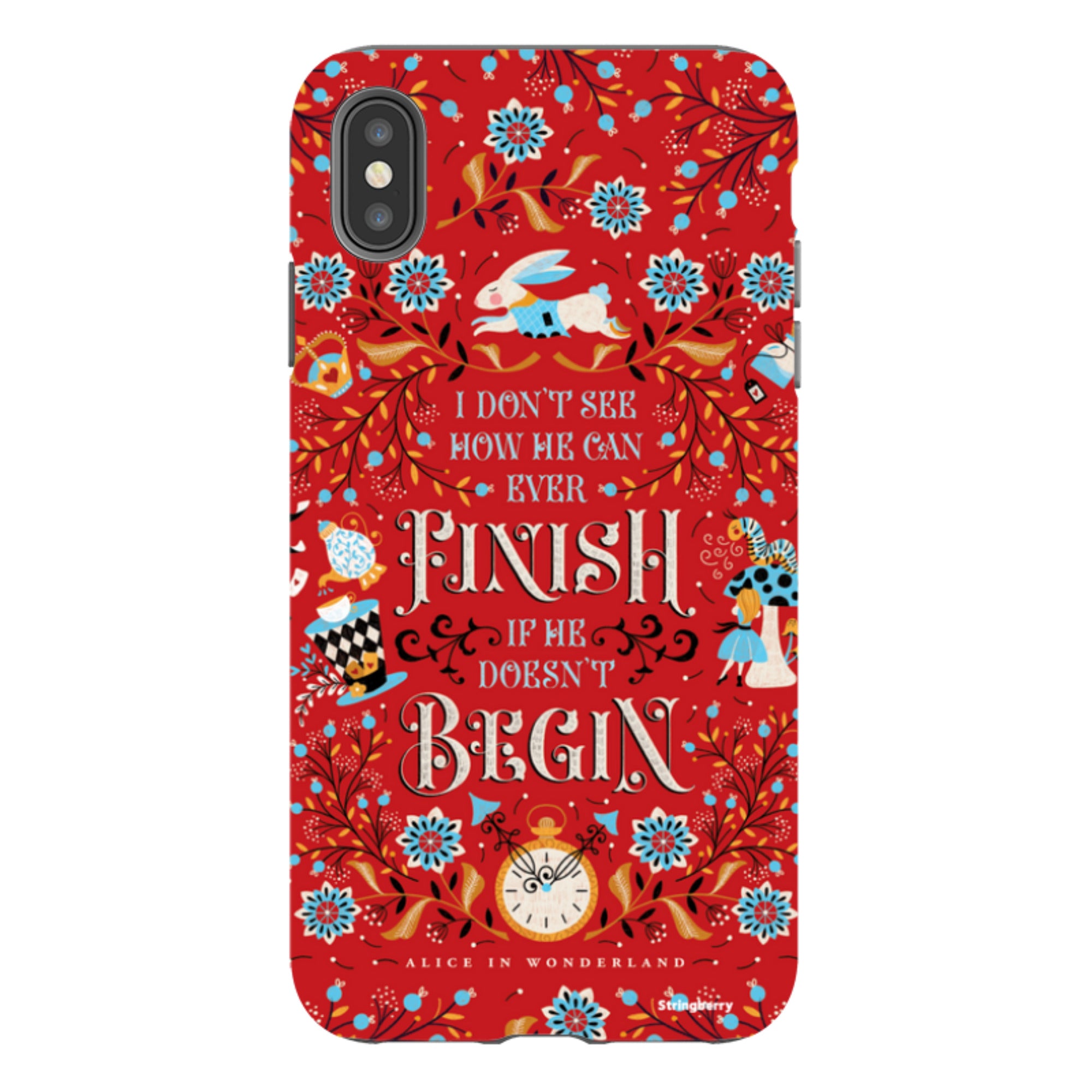 iPhone Tough Case - Alice By Jenny Zemanek
