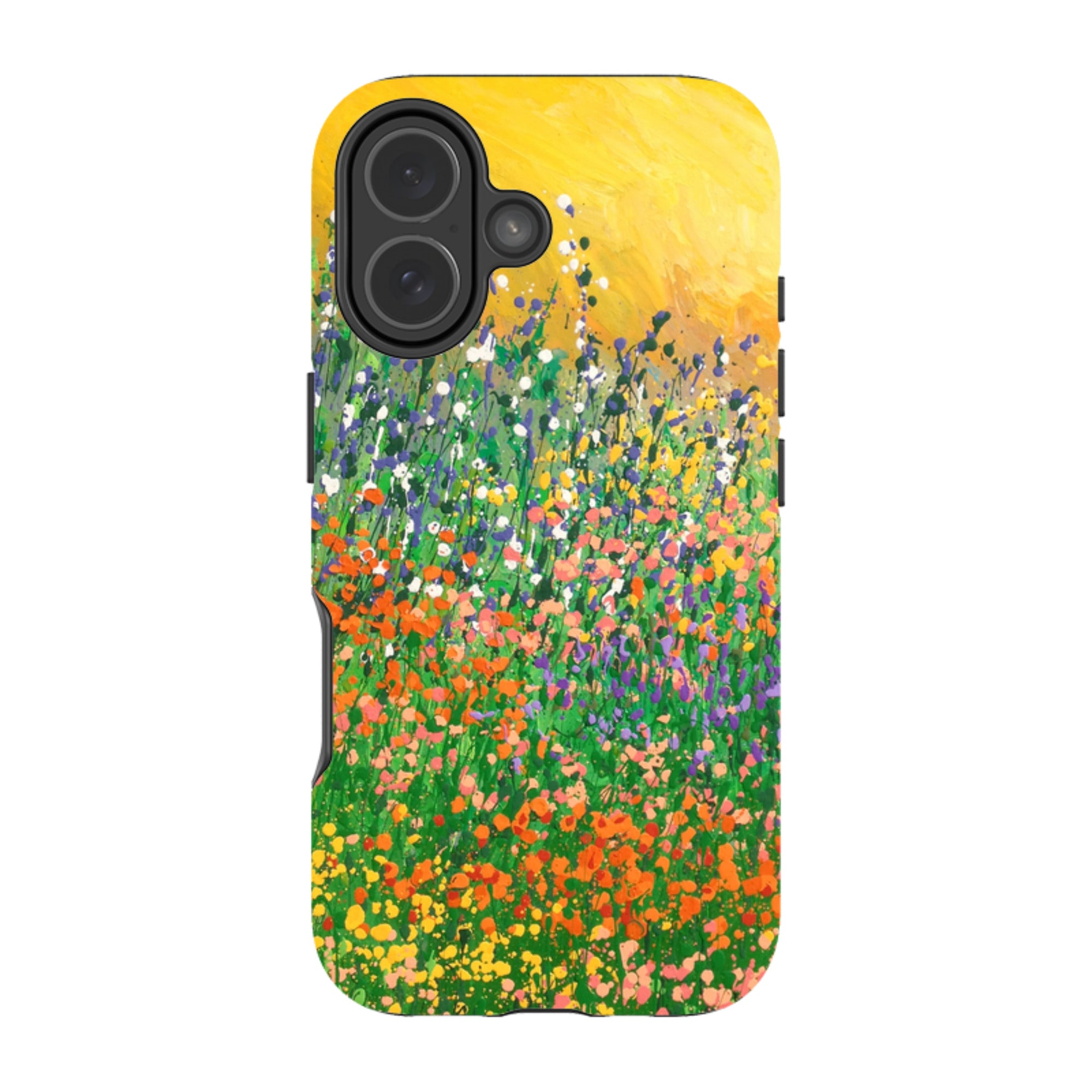 iPhone Tough Case - Sun Garden By Linda Calvert Jacobson