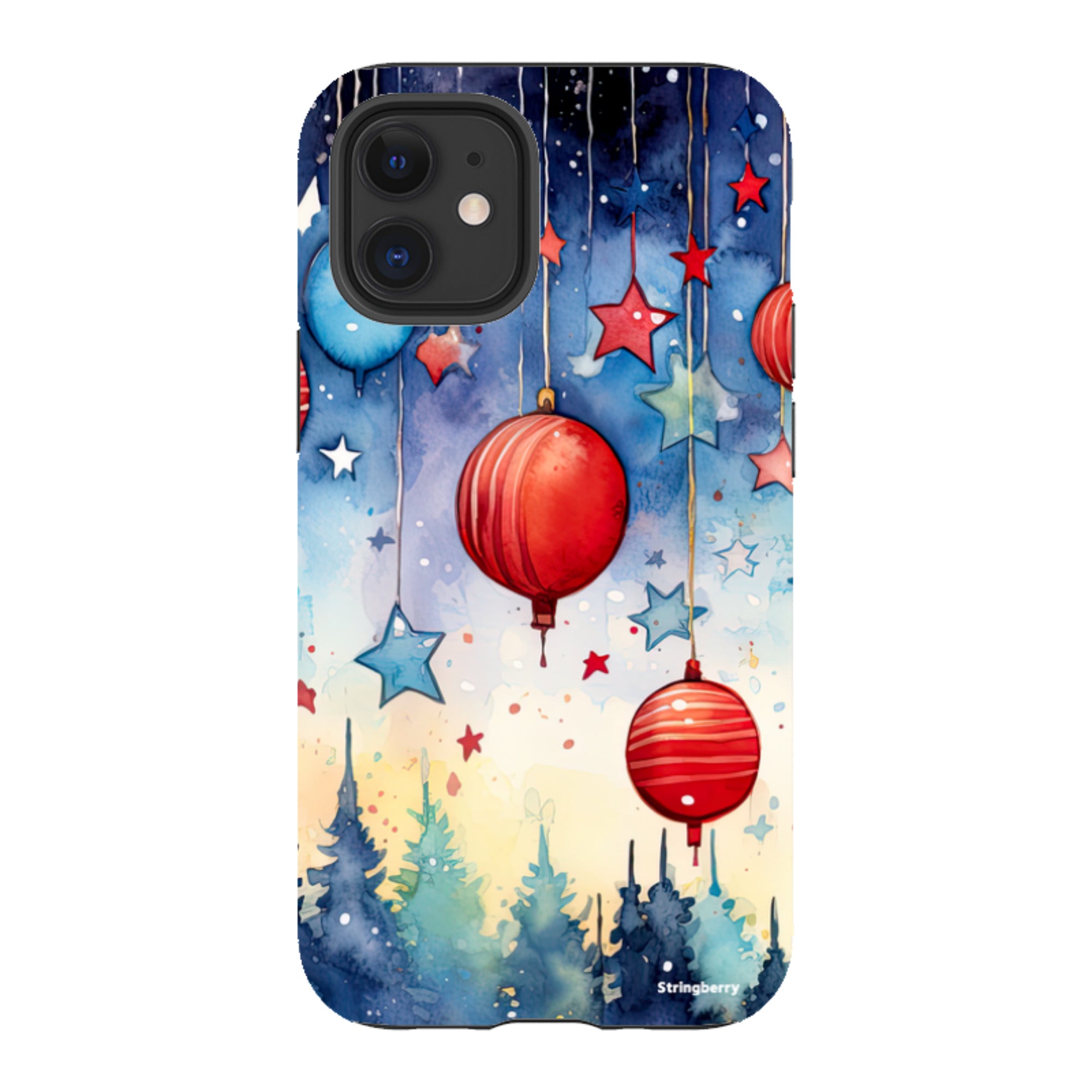 iPhone Tough Case - Bauble Forest