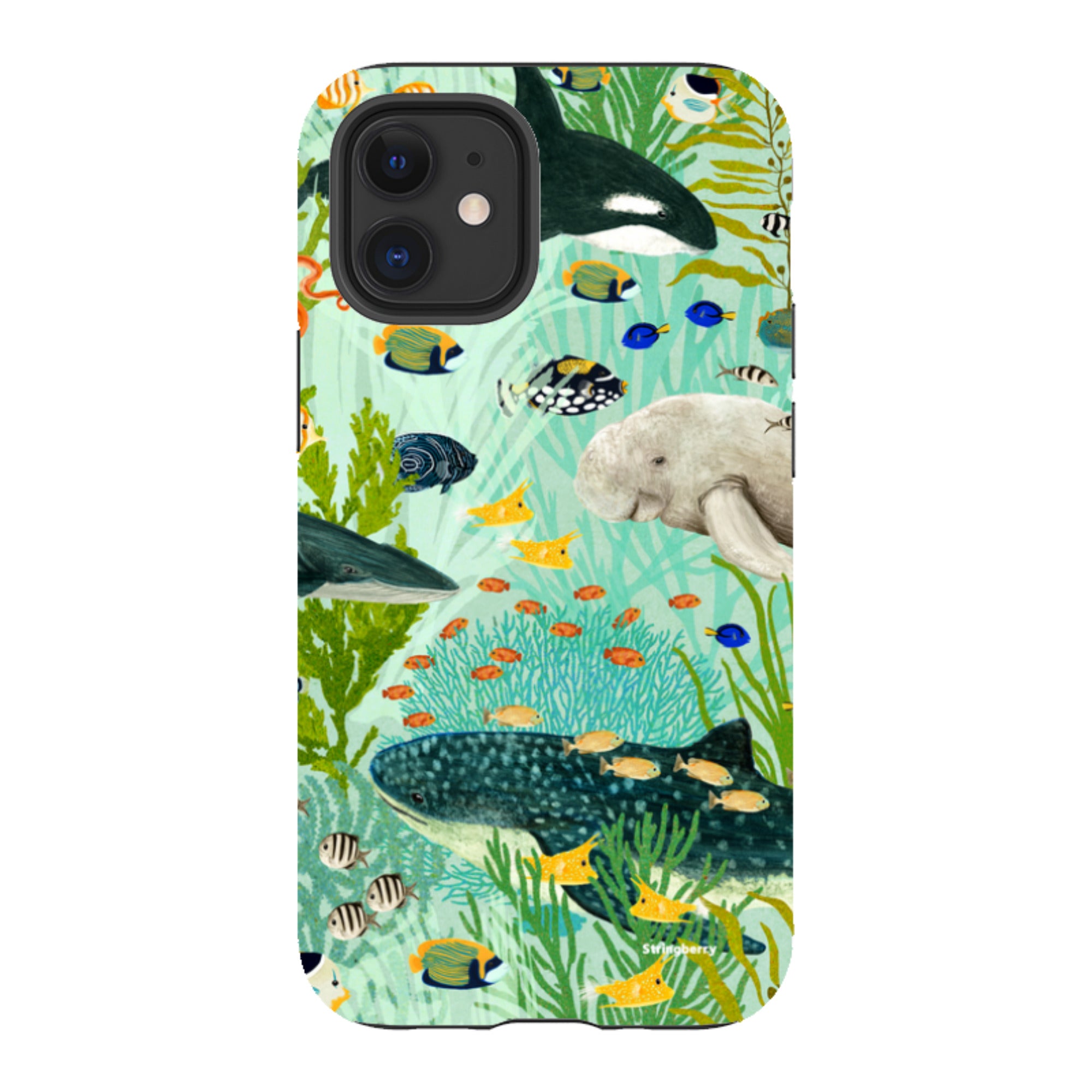 iPhone Tough Case - Sea Life By Katherine Quinn