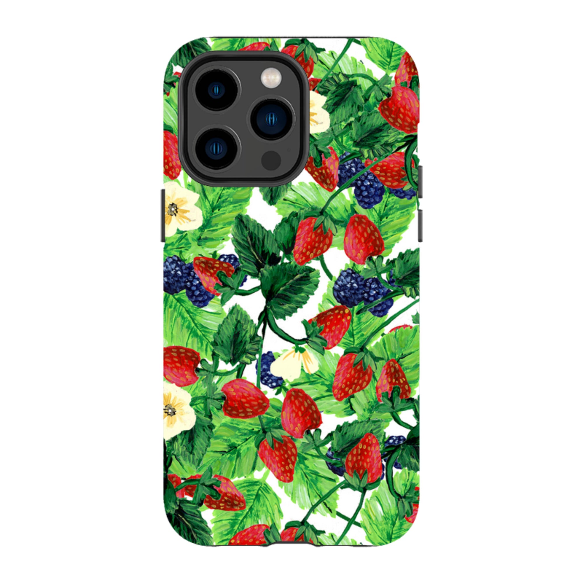 iPhone MagSafe Tough Case - Strawberries III By Abby Jacobs