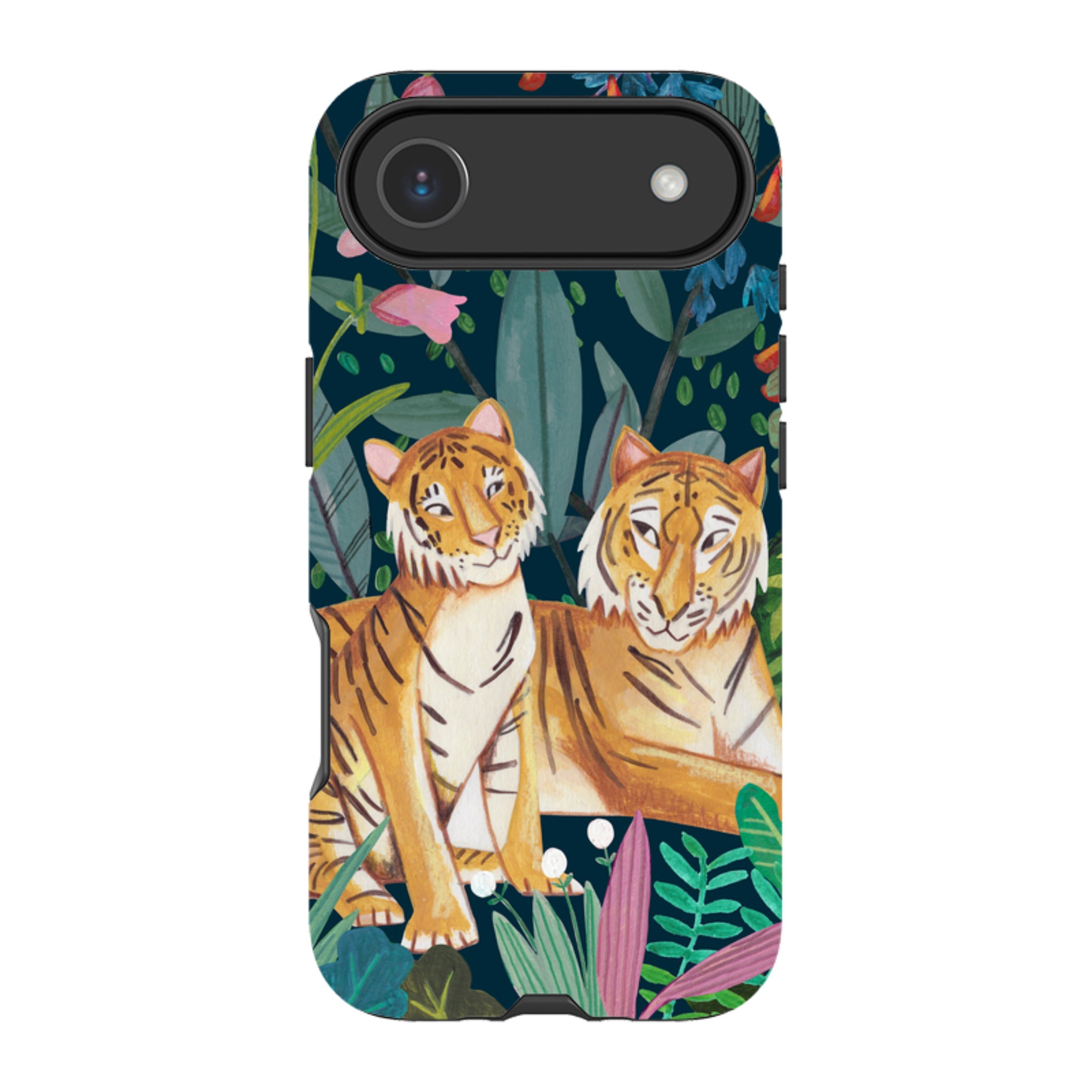 iPhone MagSafe Tough Case -  Tiger By Caroline Bonne Muller
