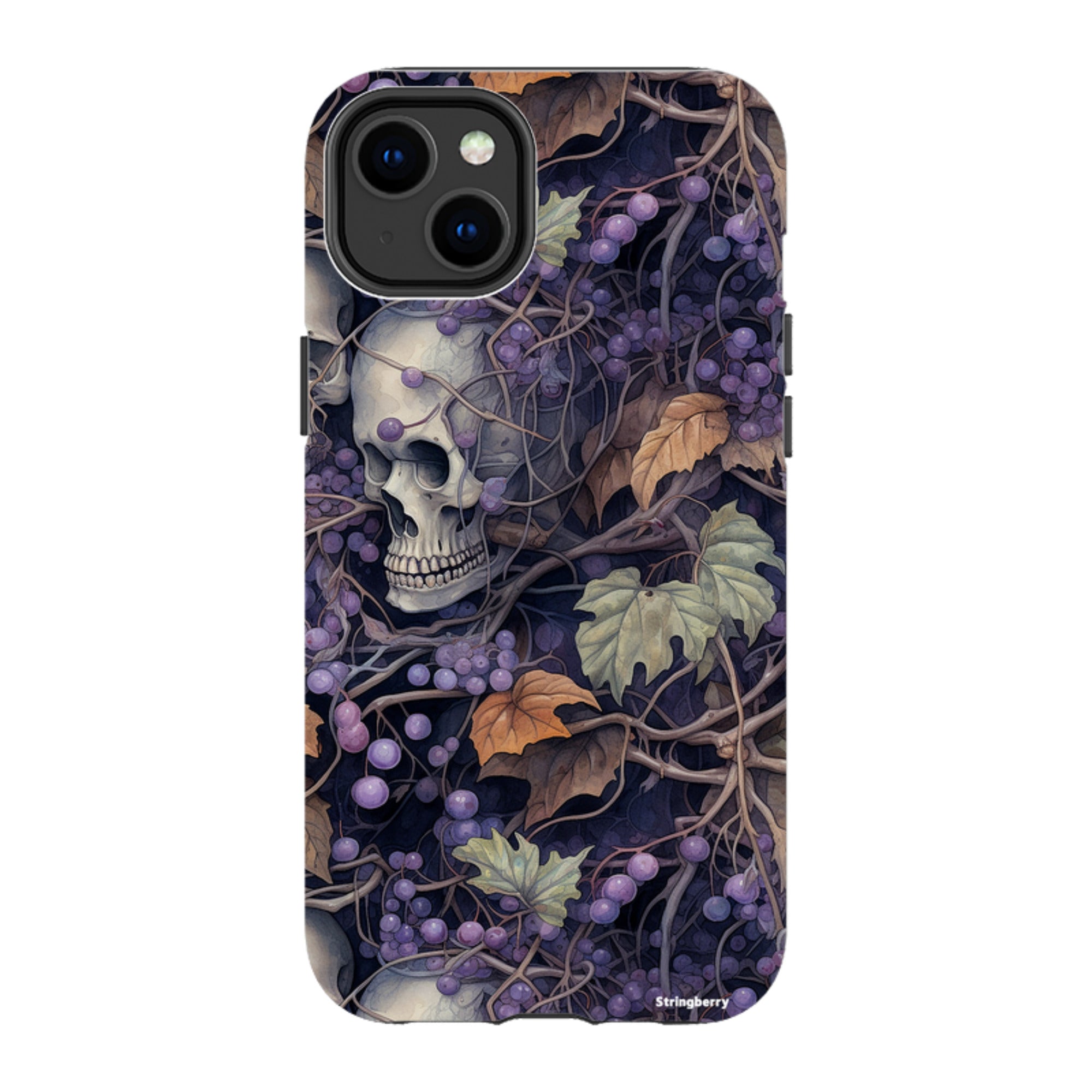iPhone MagSafe Tough Case - Grape Skull