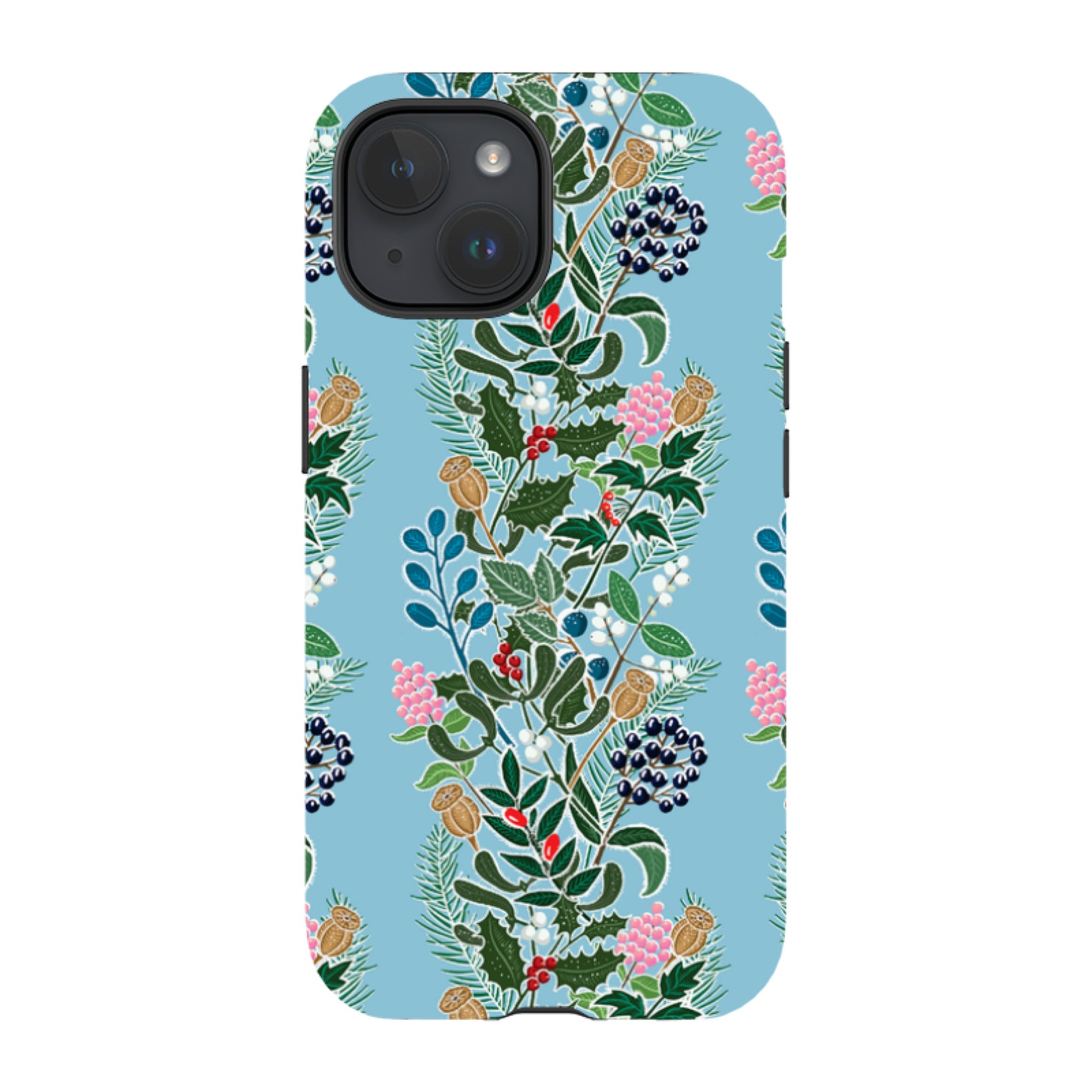 iPhone Tough Case - Winter Hedge-2 By kate Heiss