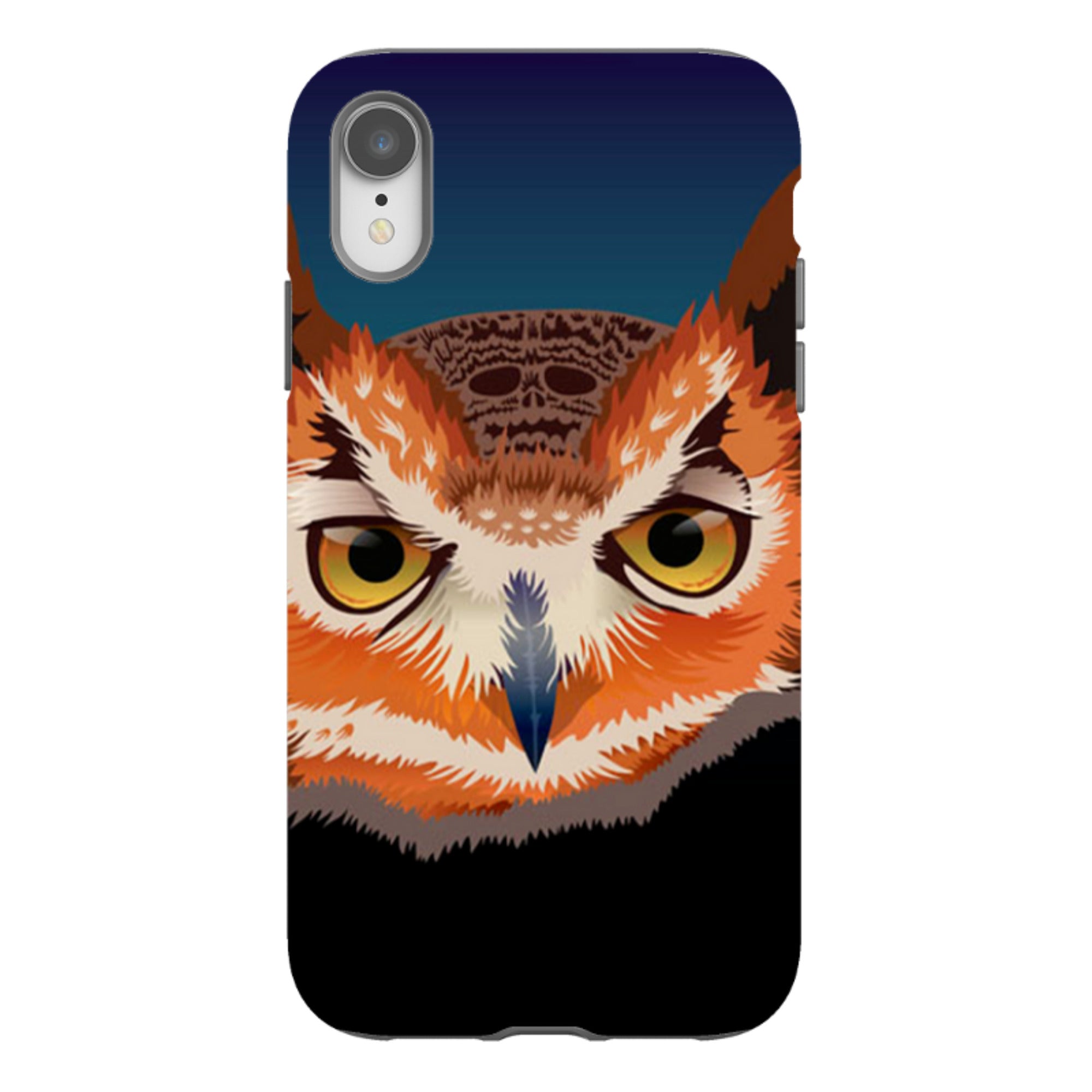 iPhone Tough Case - Owl By Mia Underwood