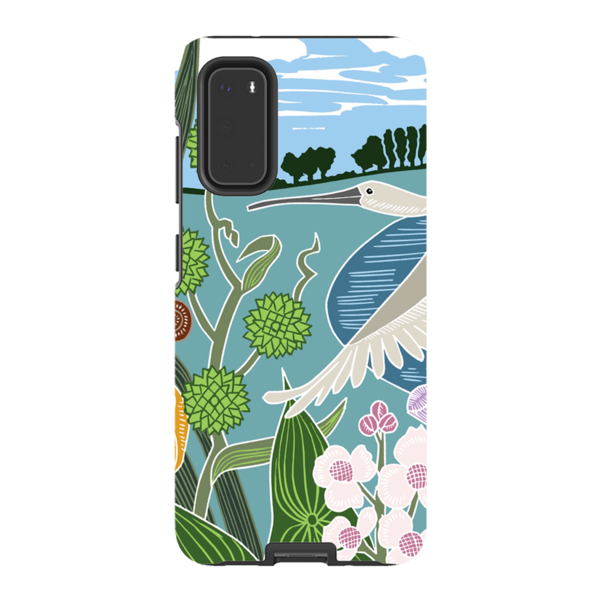 Samsung Tough Case - Spoonbill By Kate Heiss