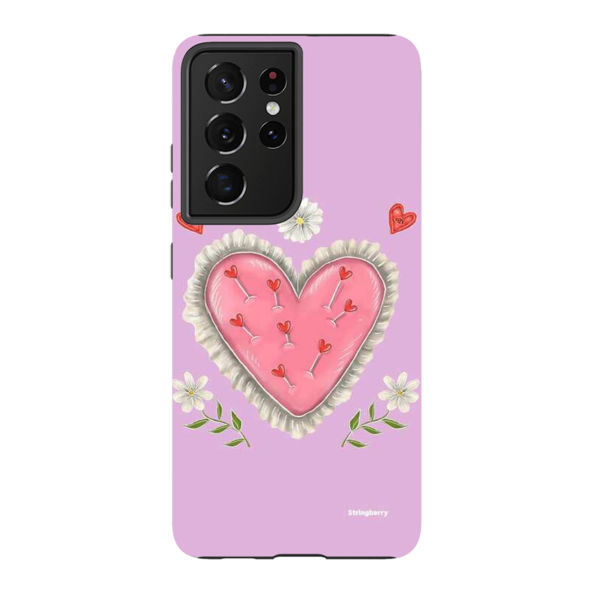 Samsung Tough Case - Heart Pin Cushion By Catherine Rowe