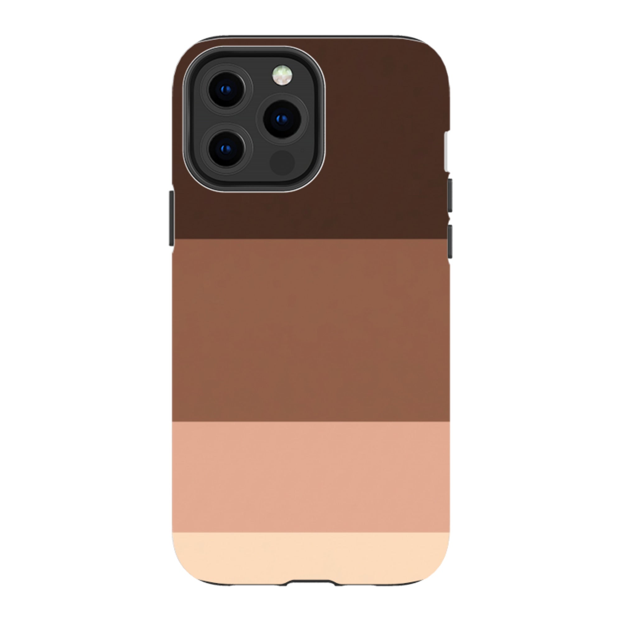 iPhone Tough Case - Brown Gradient