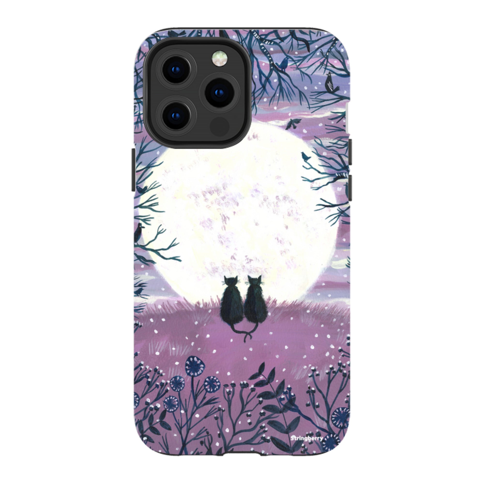 iPhone MagSafe Tough Case - Winter Cats II By Mary Stubberfield