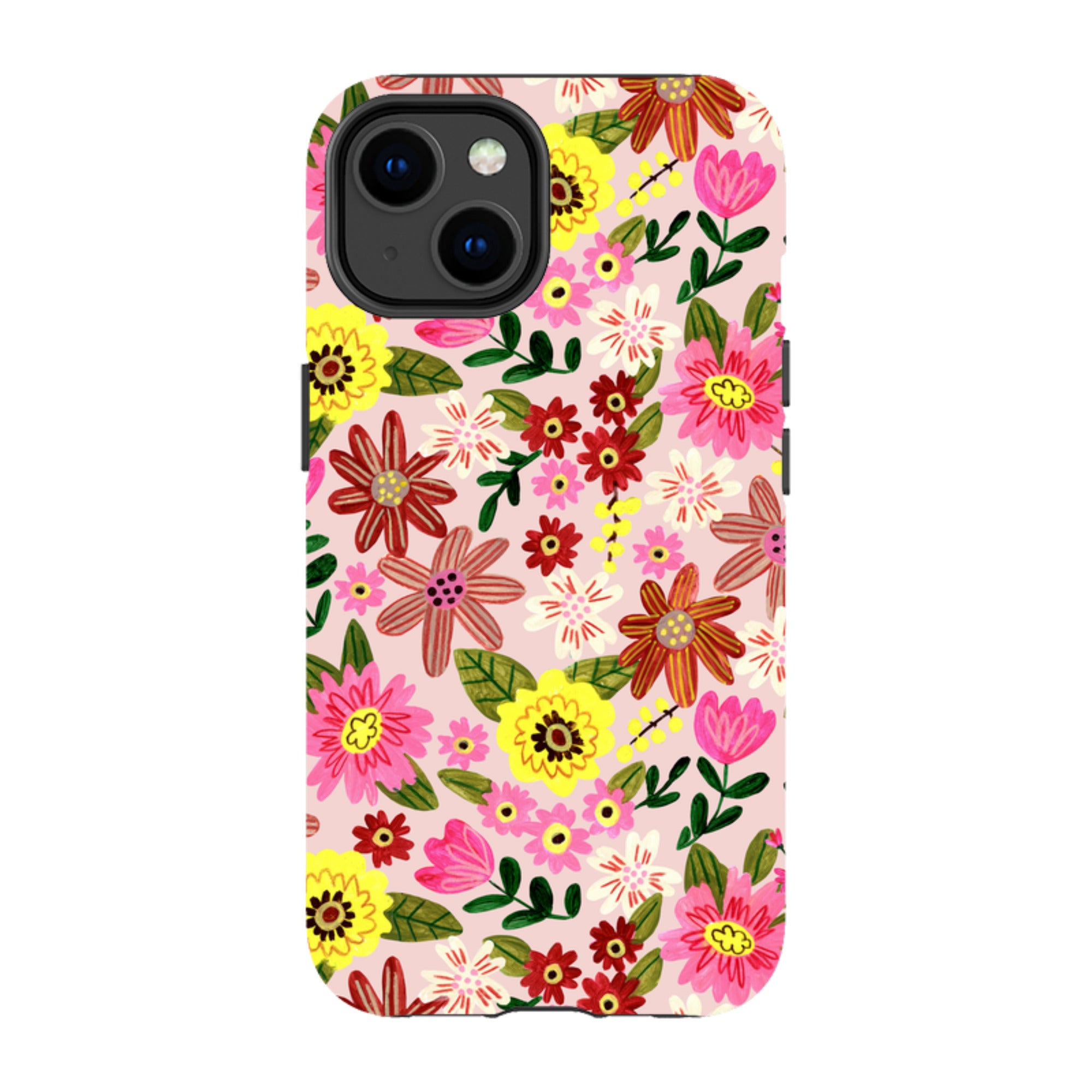 iPhone Tough Case - Spring Floral I By Caroline Bonne Muller