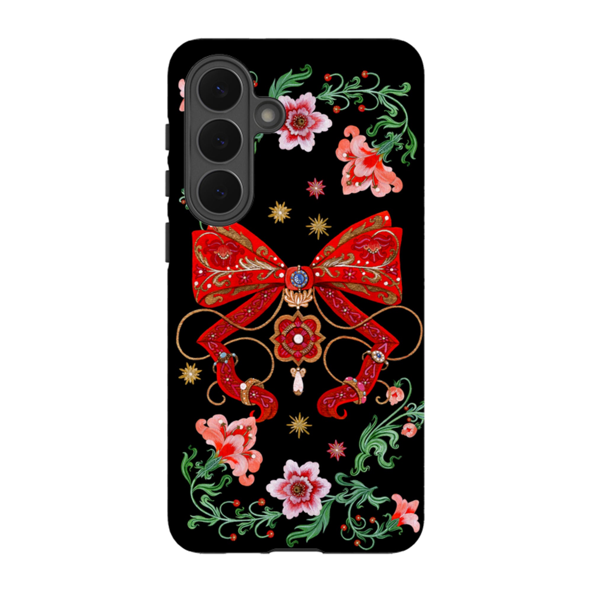 Samsung Tough  Case - Five Gold Ring By Maria Matos