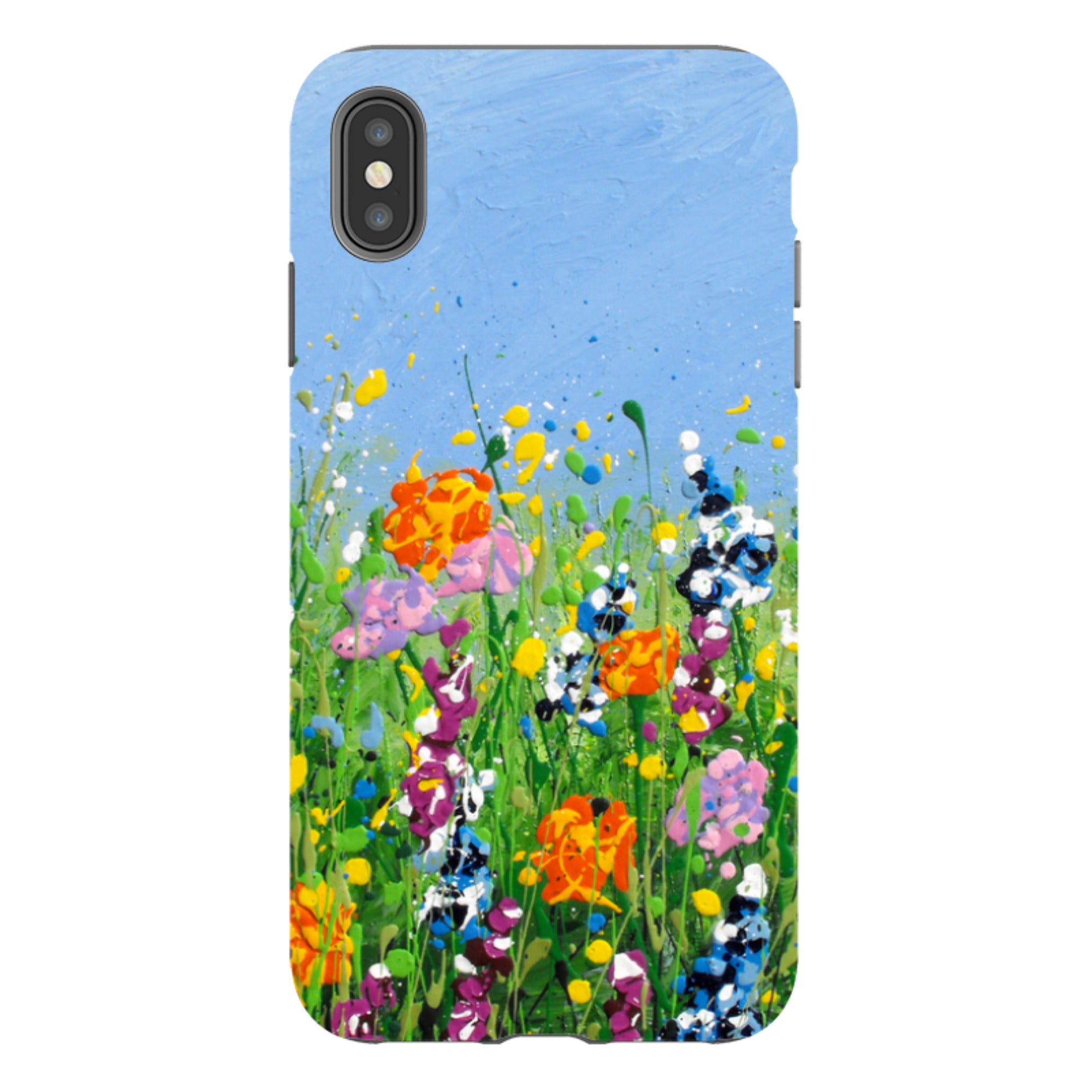 iPhone Tough Case - Joy Filled Spring By Linda Calvert Jacobson