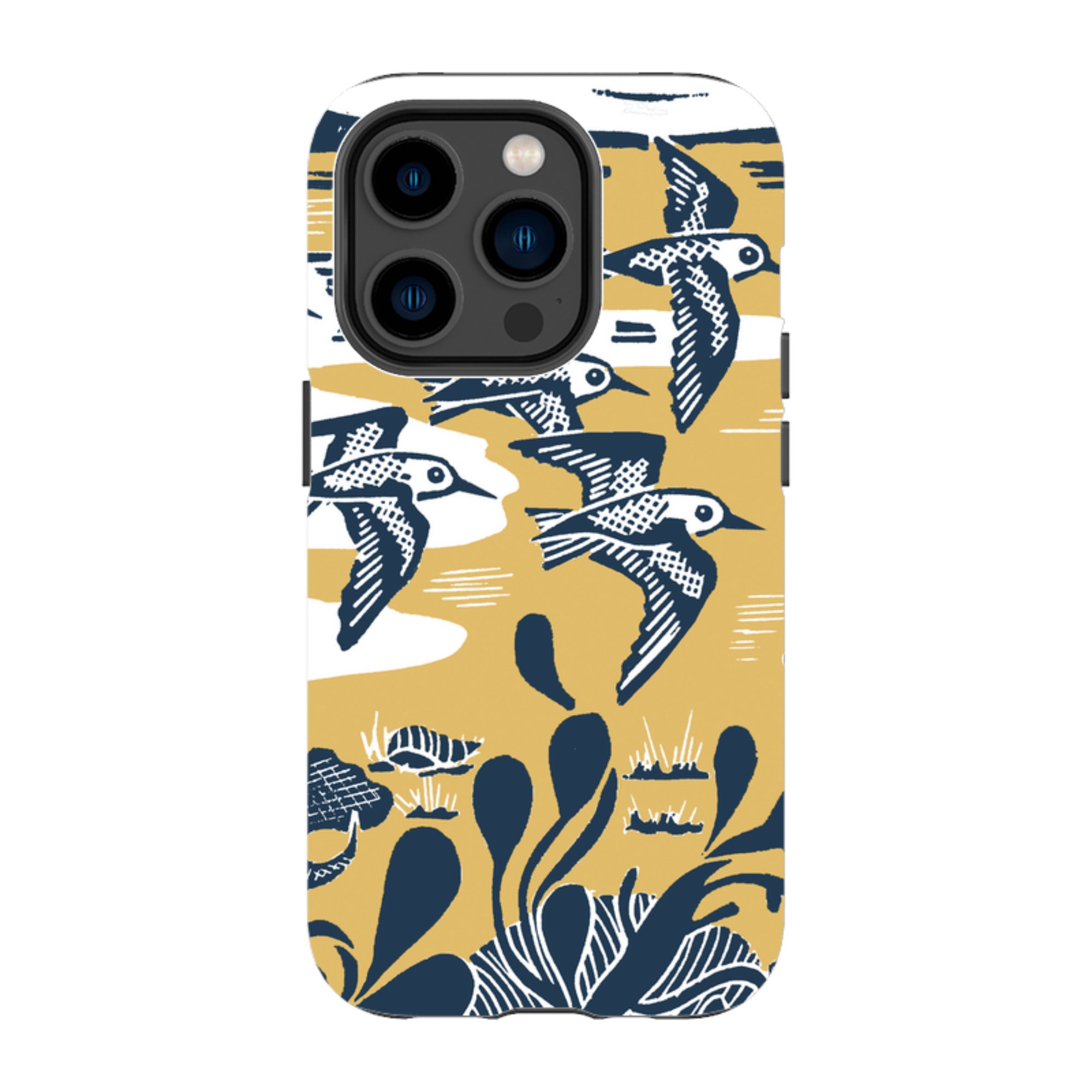 iPhone Tough Case - Sanderlings At The Shore By Kate Heiss