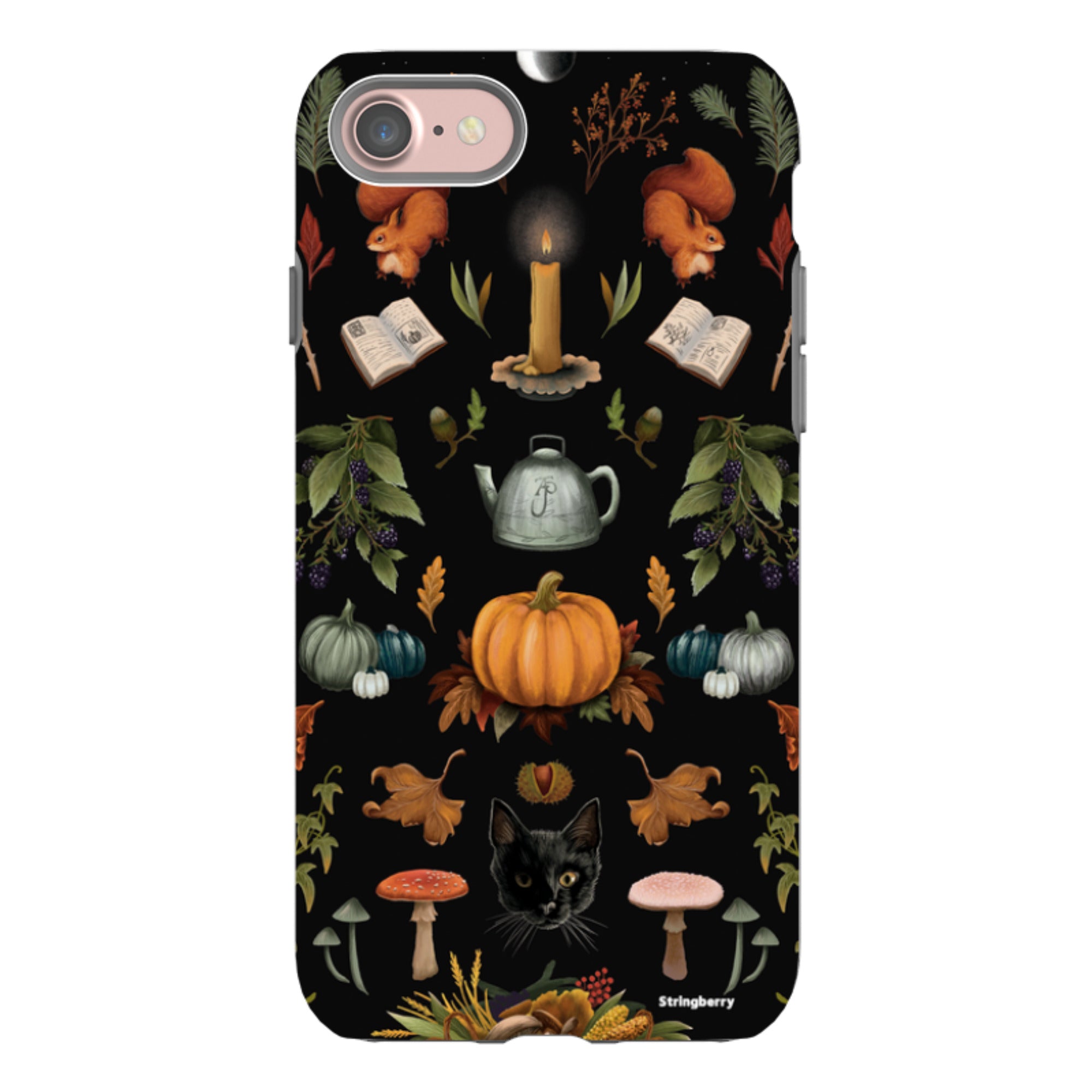 iPhone Tough Case - Autumn Pattern II By Anna Stead