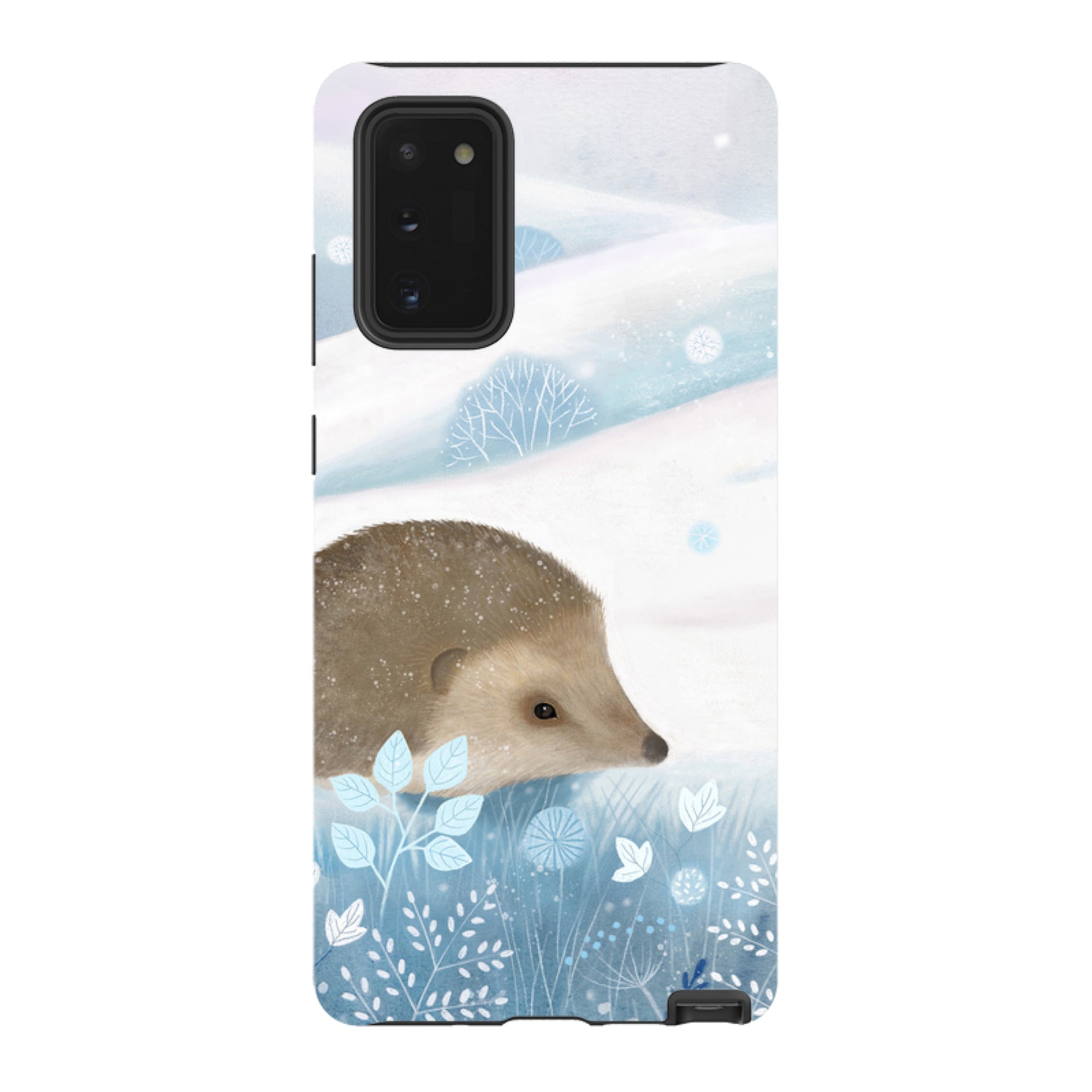 Samsung Tough Case - Winter Hedgehog By Bex Parkin