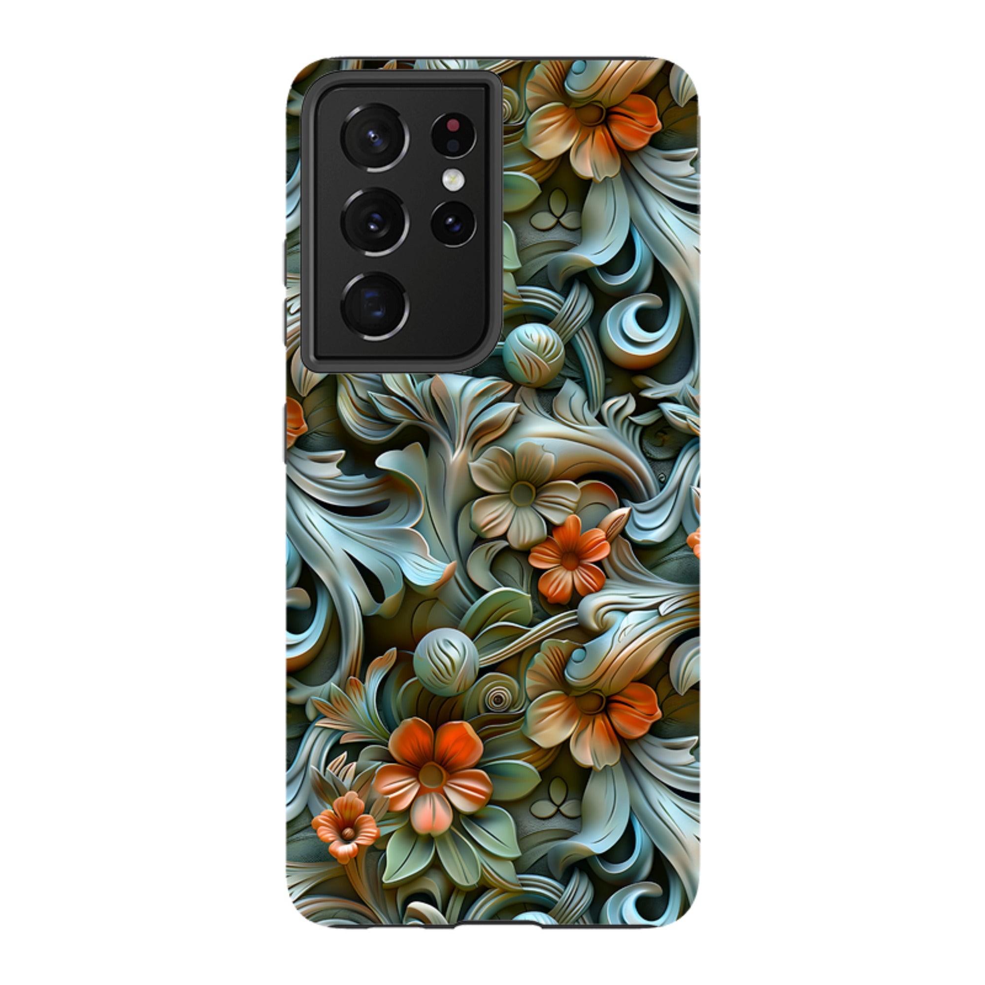 Samsung Tough Case - Clover Floral