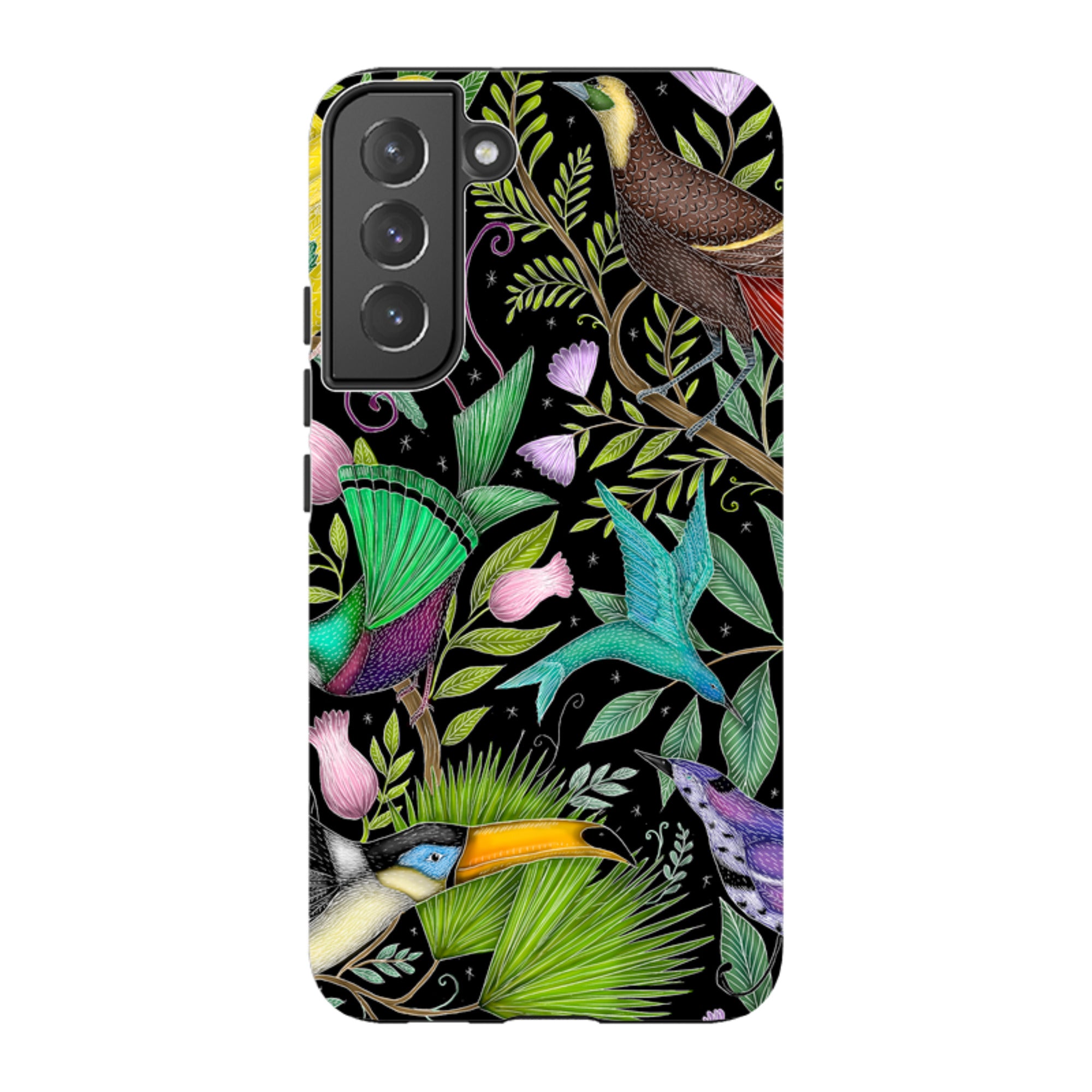 Samsung Tough Case - Exotic Birds By Catherine Rowe