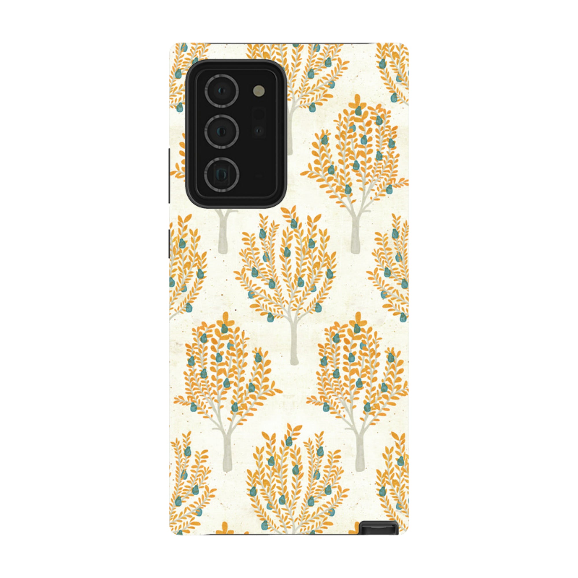 Samsung Tough Case - Pear Trees Cream By Katherine Quinn