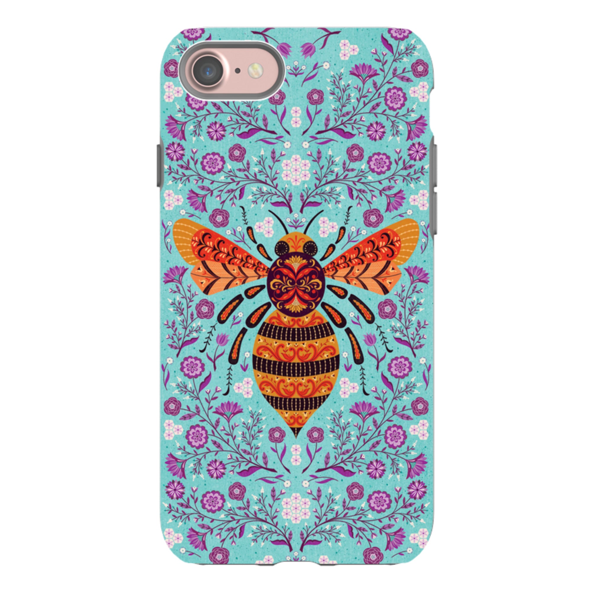 iPhone Tough Case - Bee By Jenny Zemanek