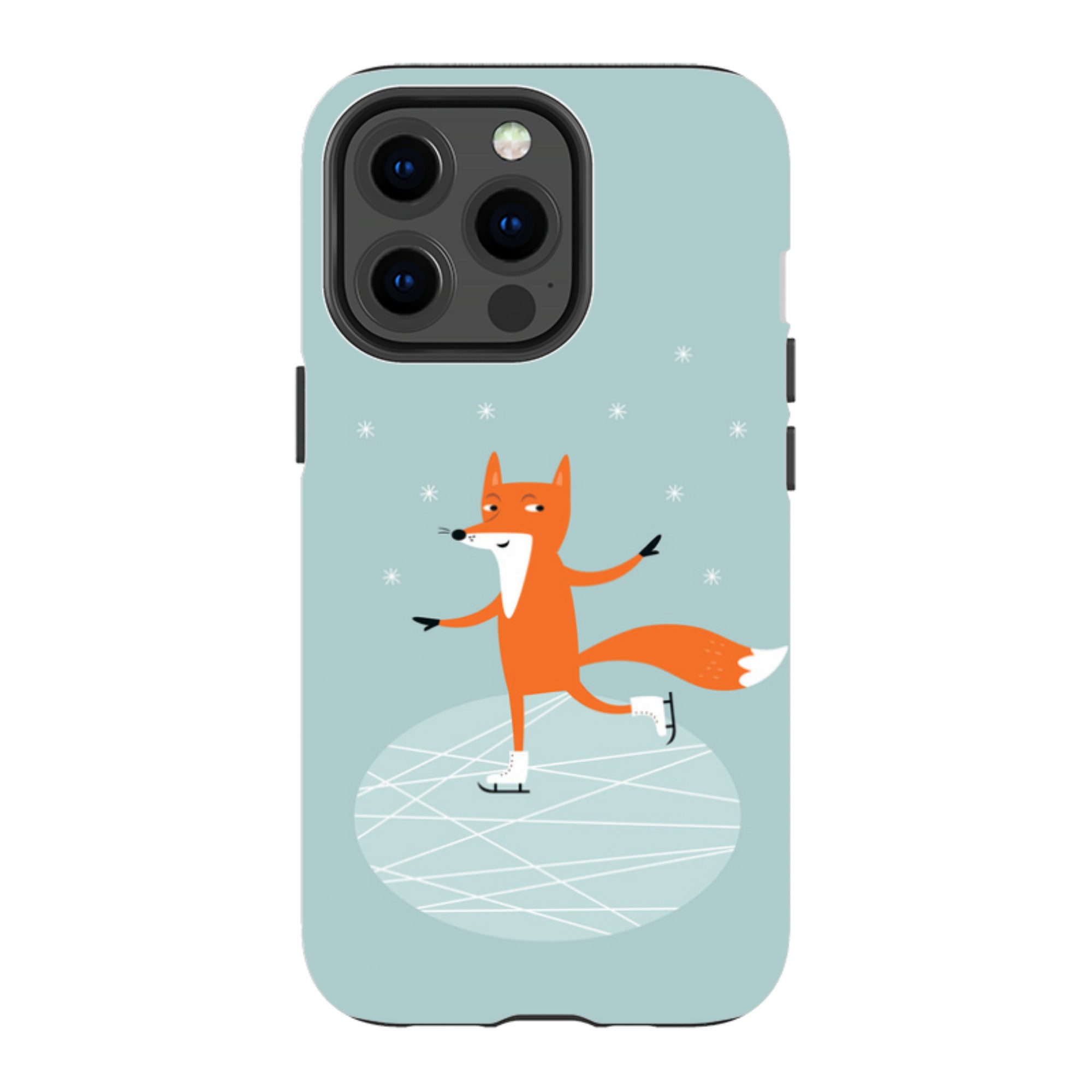 iPhone Tough Case - Icy Foxy