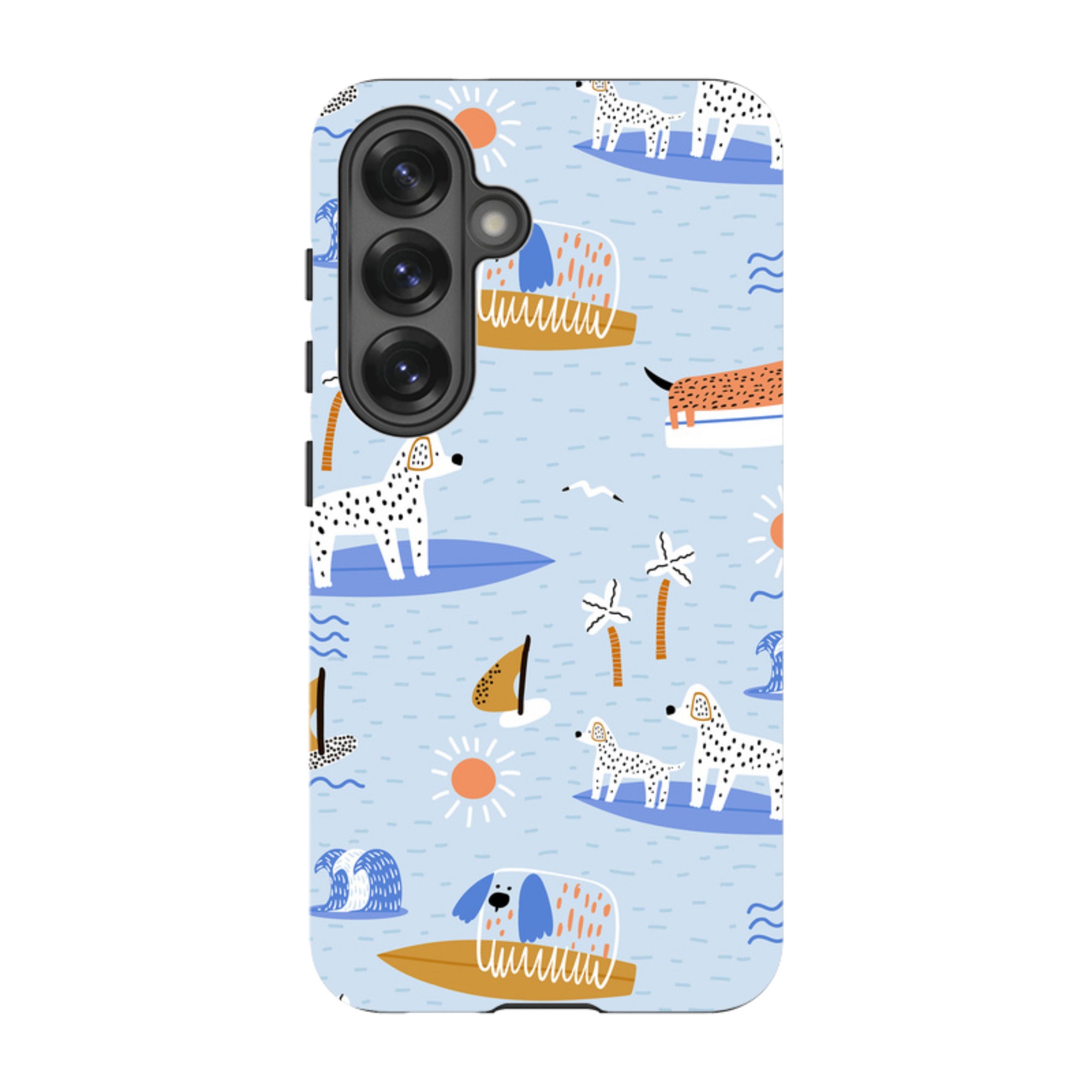 Samsung Tough Case - Surfing Dogs