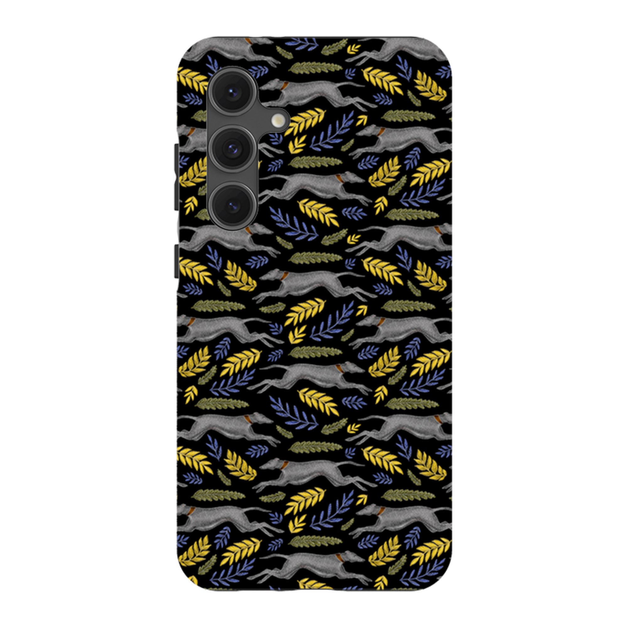 Samsung Tough Case - Greyhound Pattern By Catherine Rowe