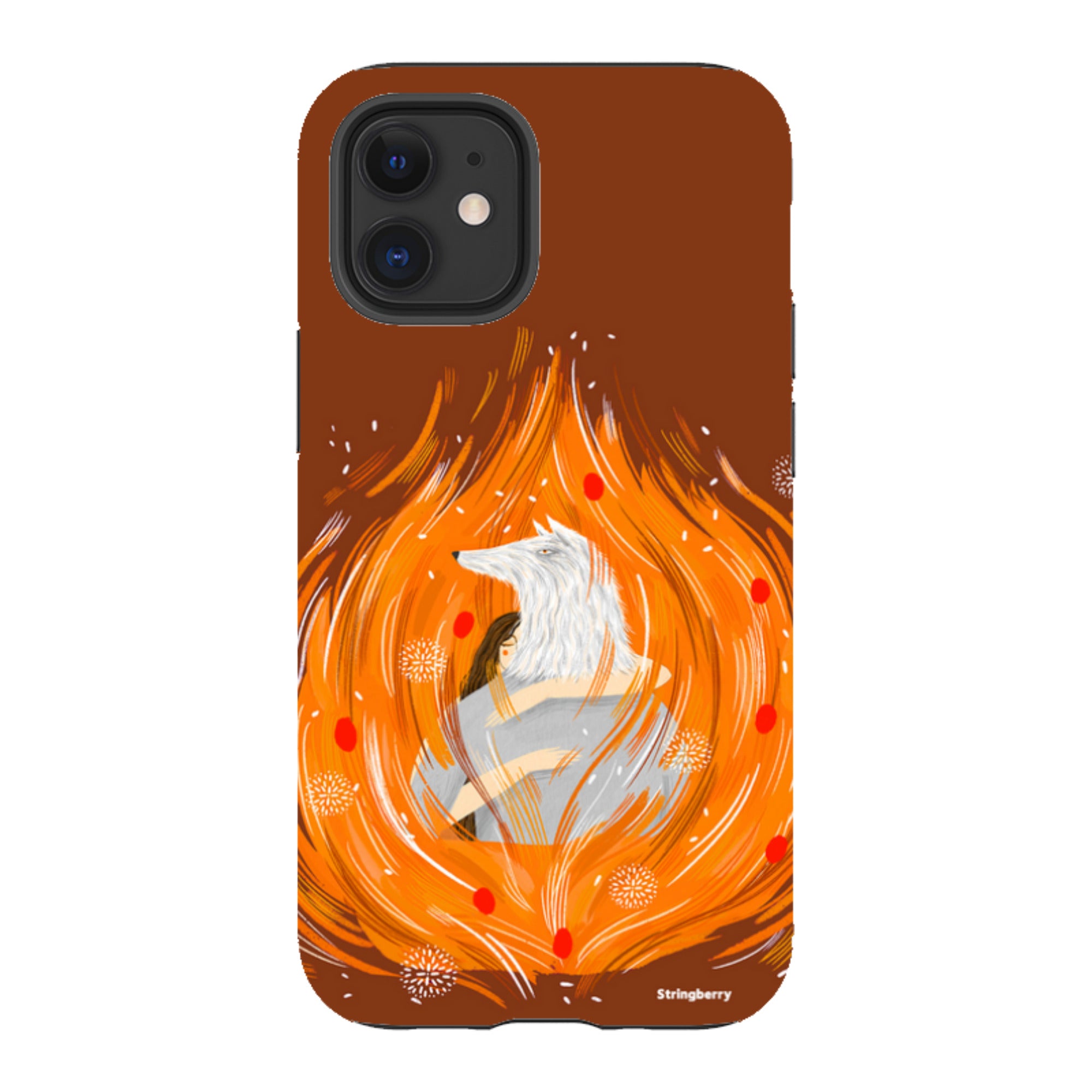 iPhone Tough Case - Fire Of Us By Madalina Andronic