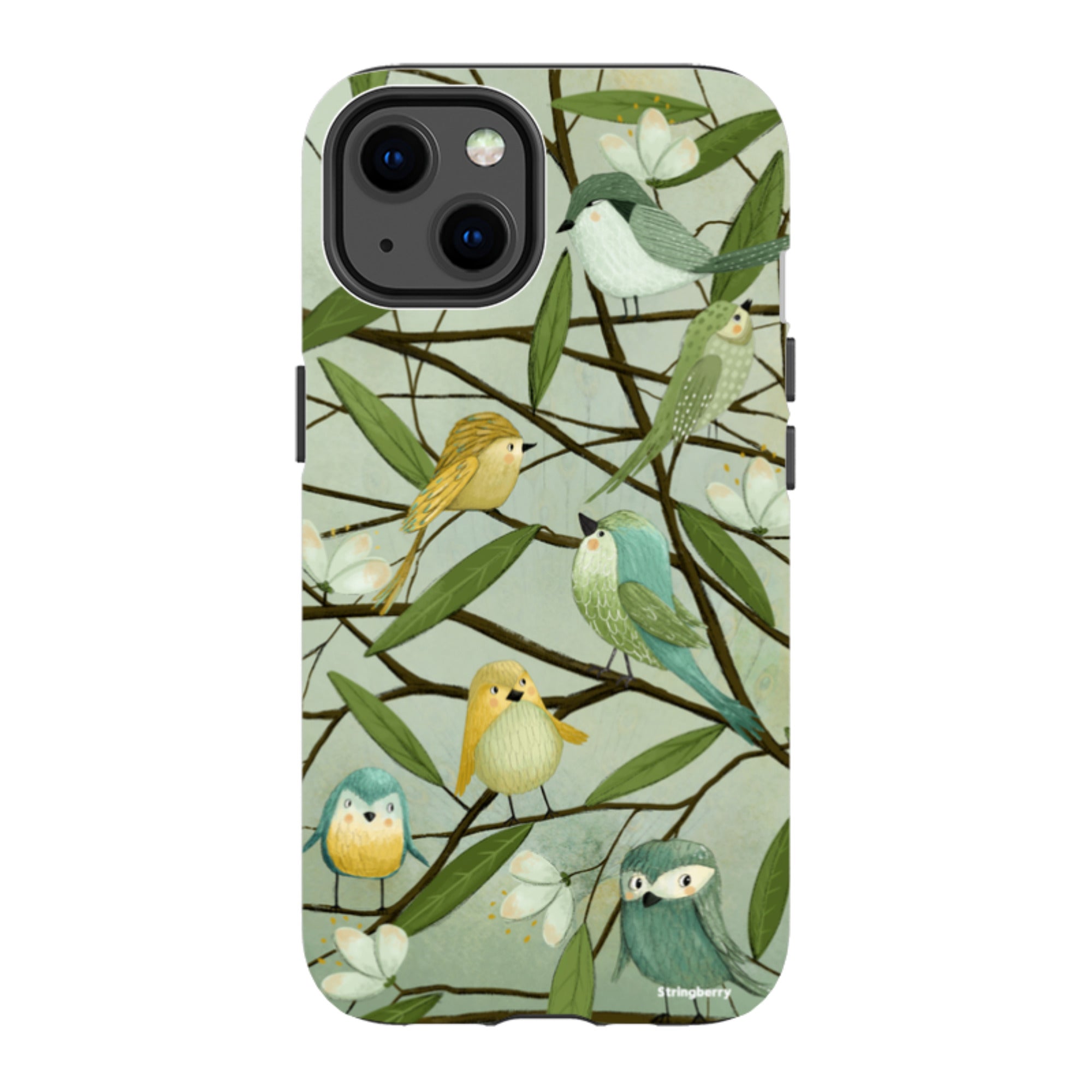 iPhone Tough Case - Birds By Maja Lindberg
