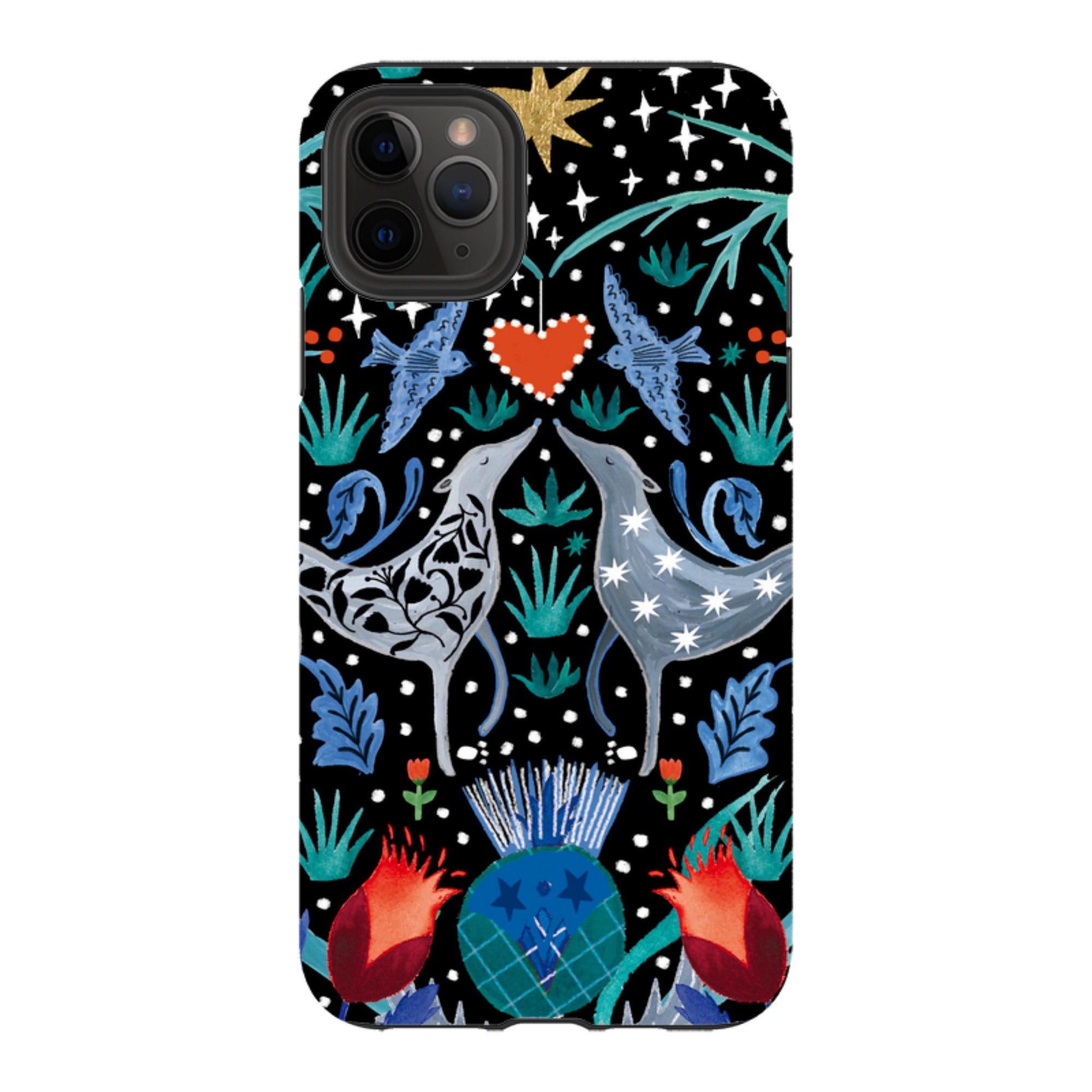iPhone Tough Case - Winter Walk By Emma Frances Grant