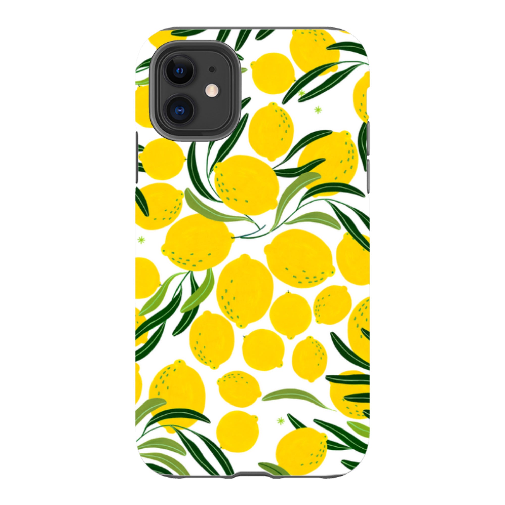 iPhone Tough Case - Limoncello Pattern By Madalina Andronic