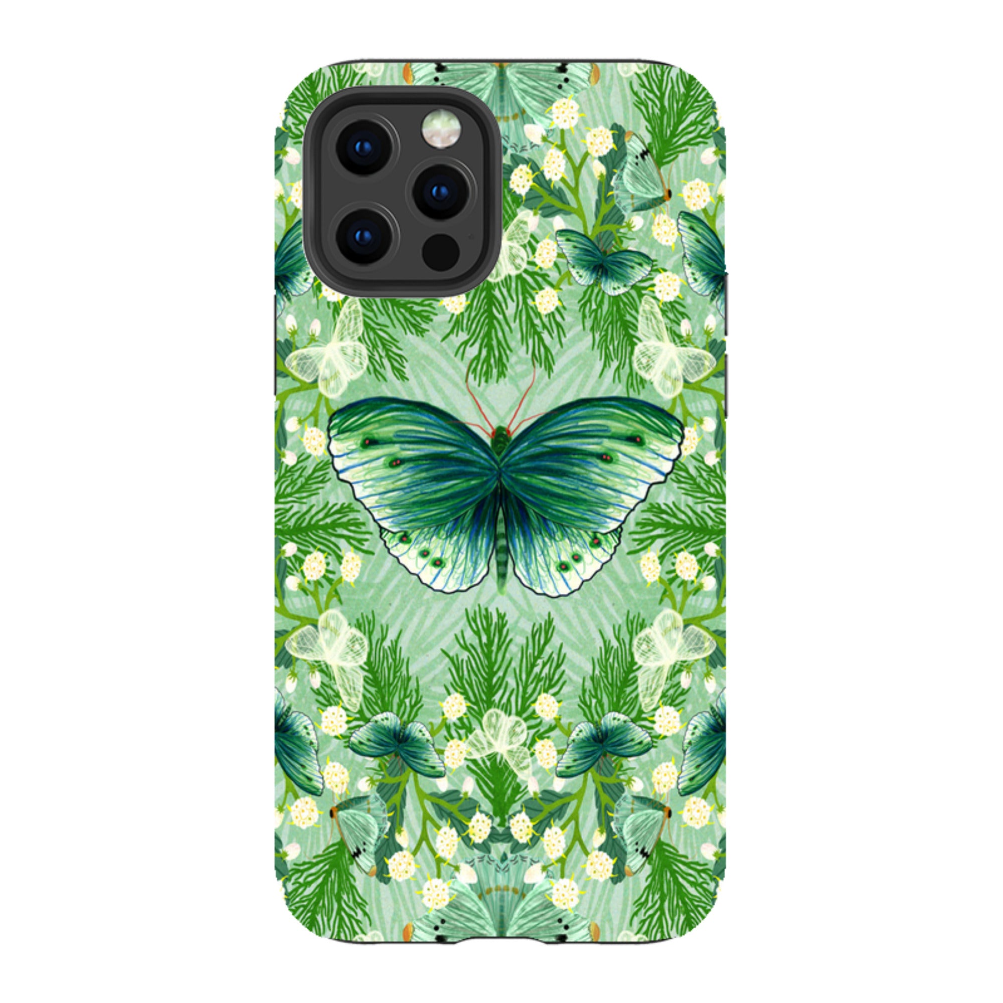 iPhone Tough Case - Big Moth 3 By Katherine Quinn