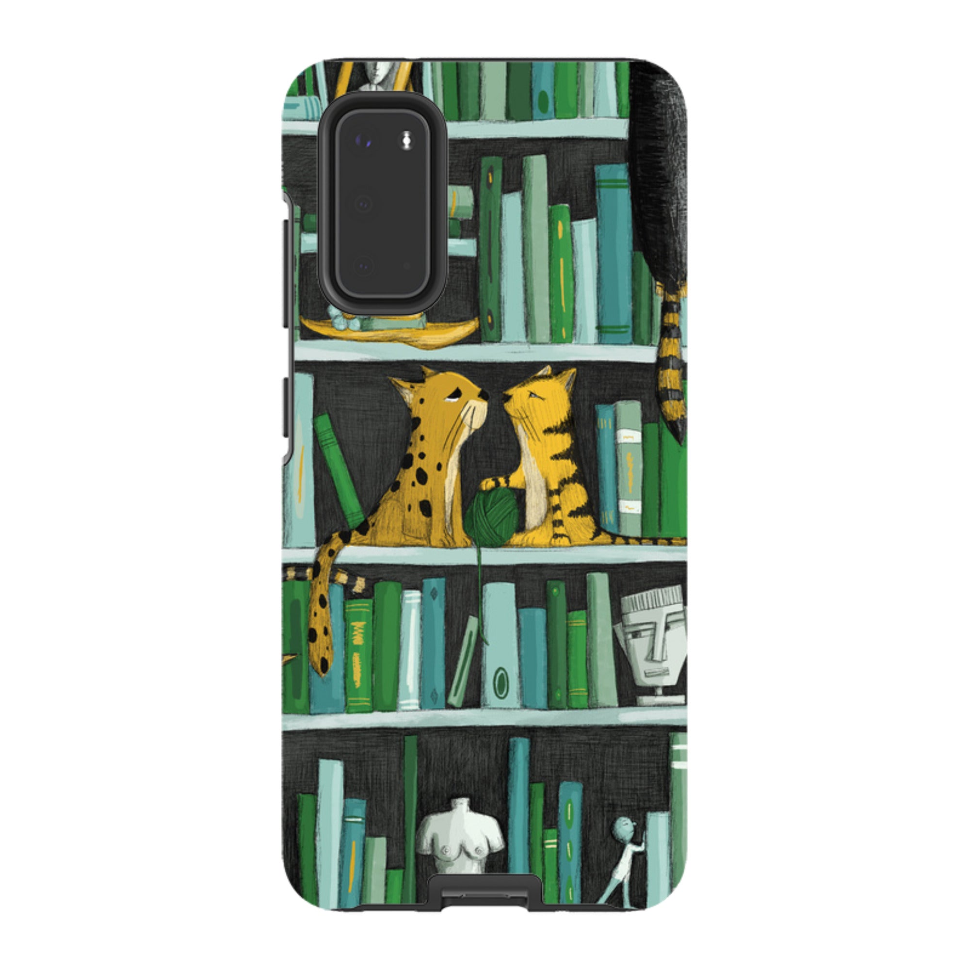 Samsung Tough Case - Library Friends By Maja Lindberg