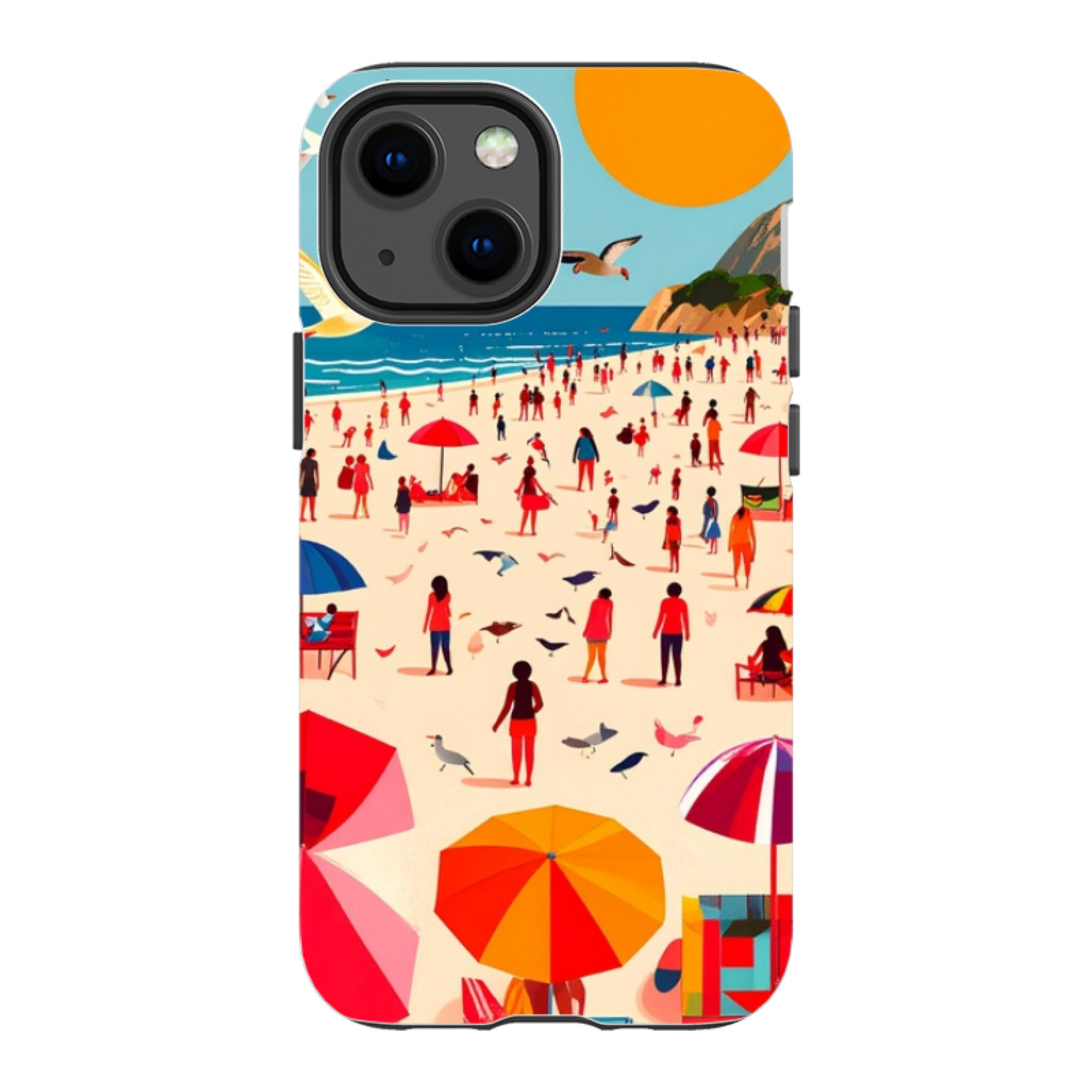 iPhone Tough Case - Mediterranean Beach Life