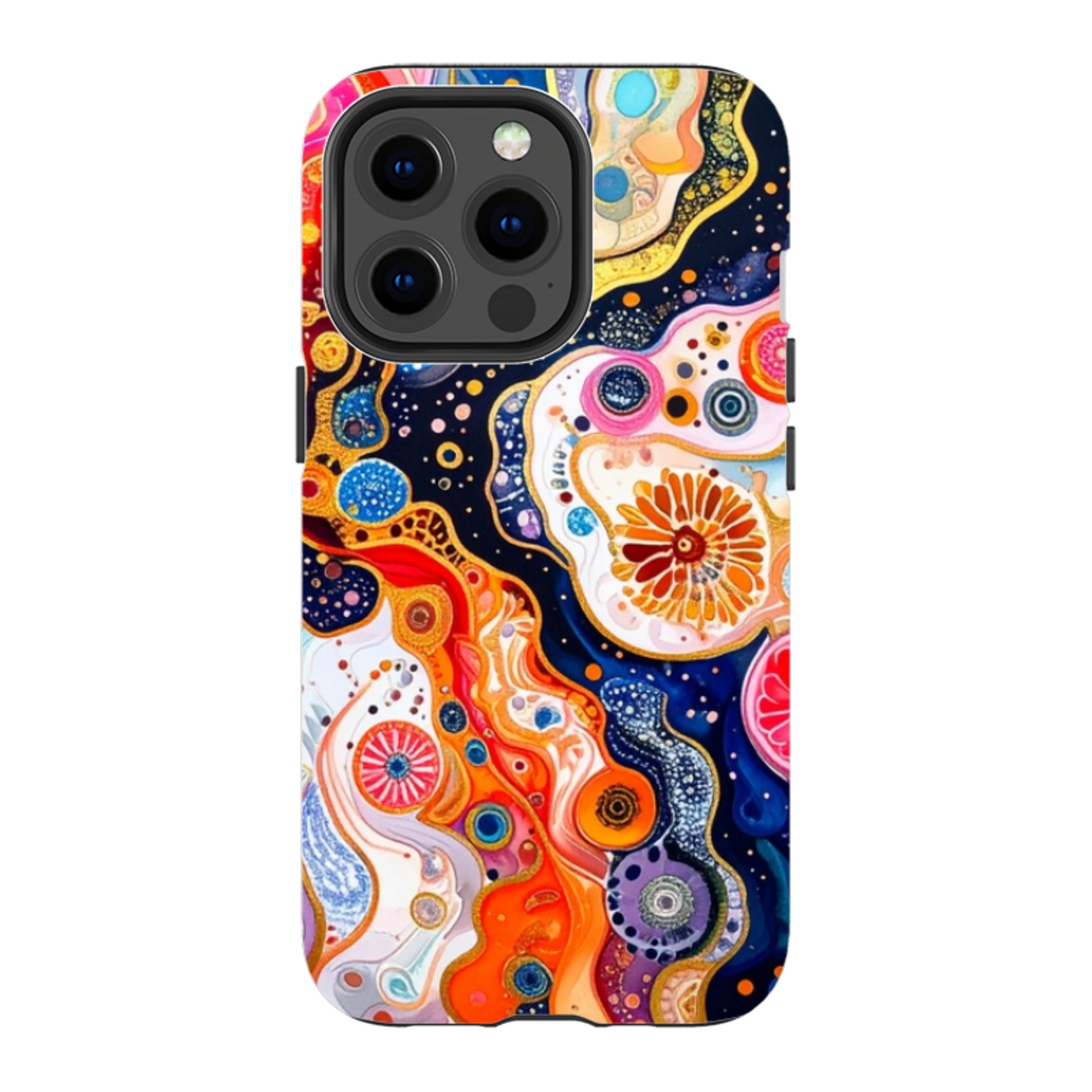 iPhone Tough Case - Cloud Marble
