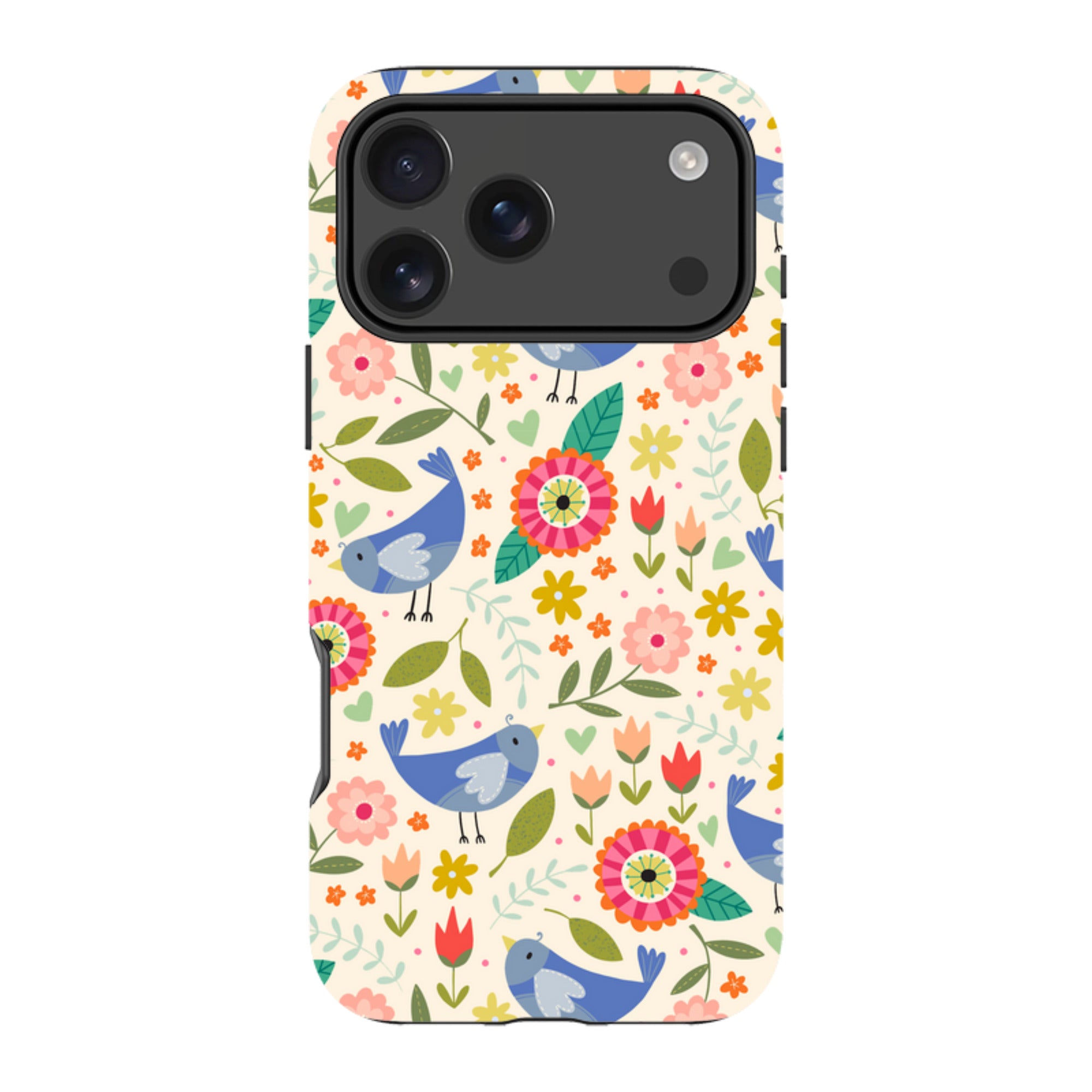 iPhone MagSafe Tough Case -  Bird Pattern I By Suzy Taylor