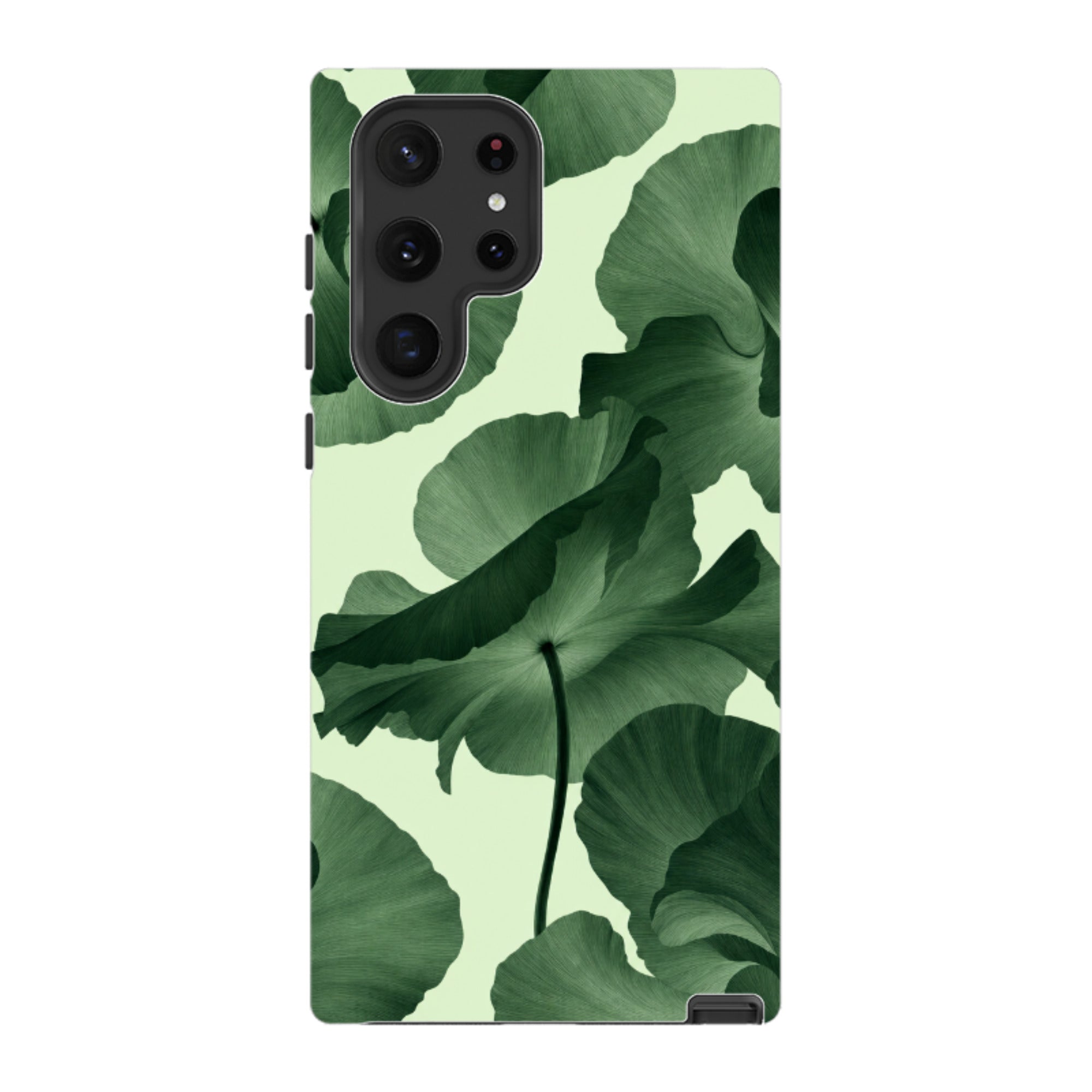 Samsung Tough Case - Sage Green Poppy