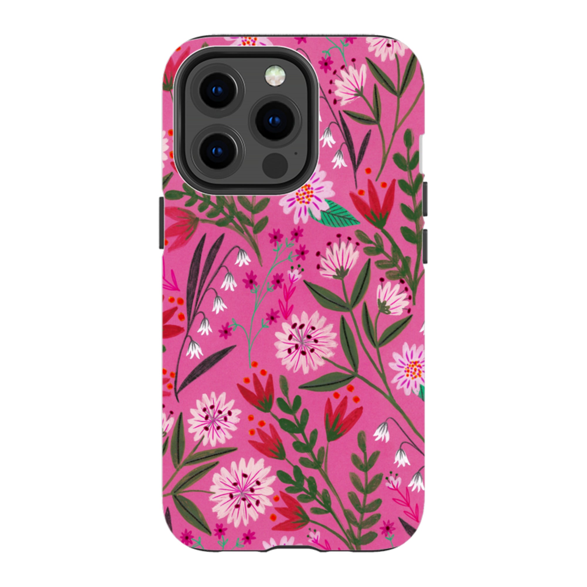 iPhone Tough Case - Pink Sunset By Lee Foster Wilson
