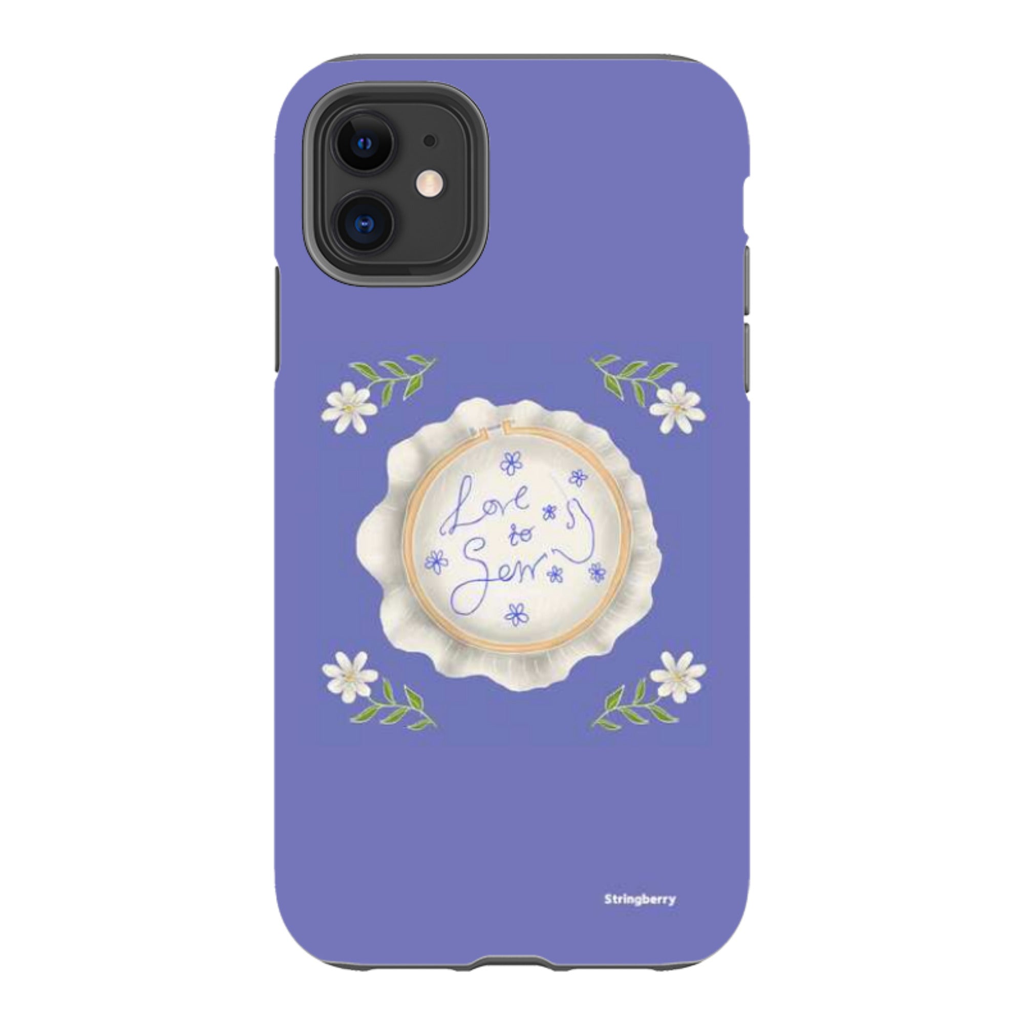 iPhone Tough Case - Love To Sew By Catherine Rowe