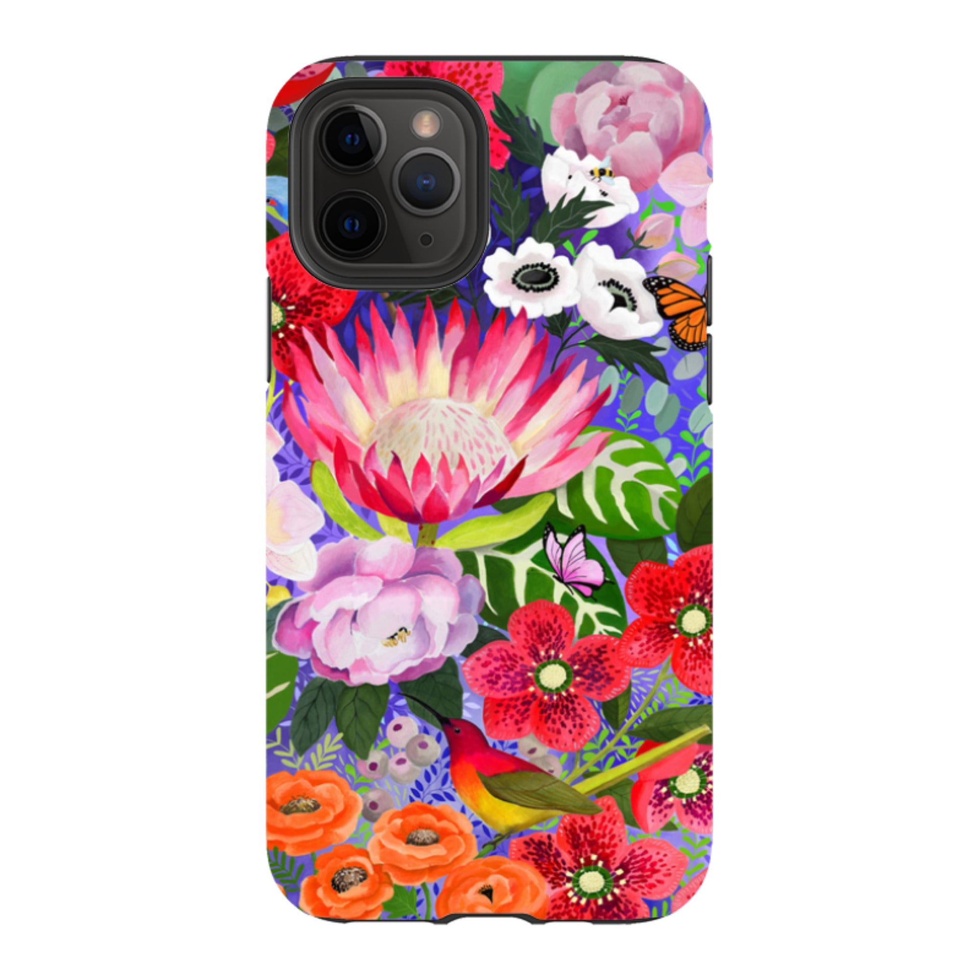 iPhone Tough Case - Exotic Birds By Bex Parkin
