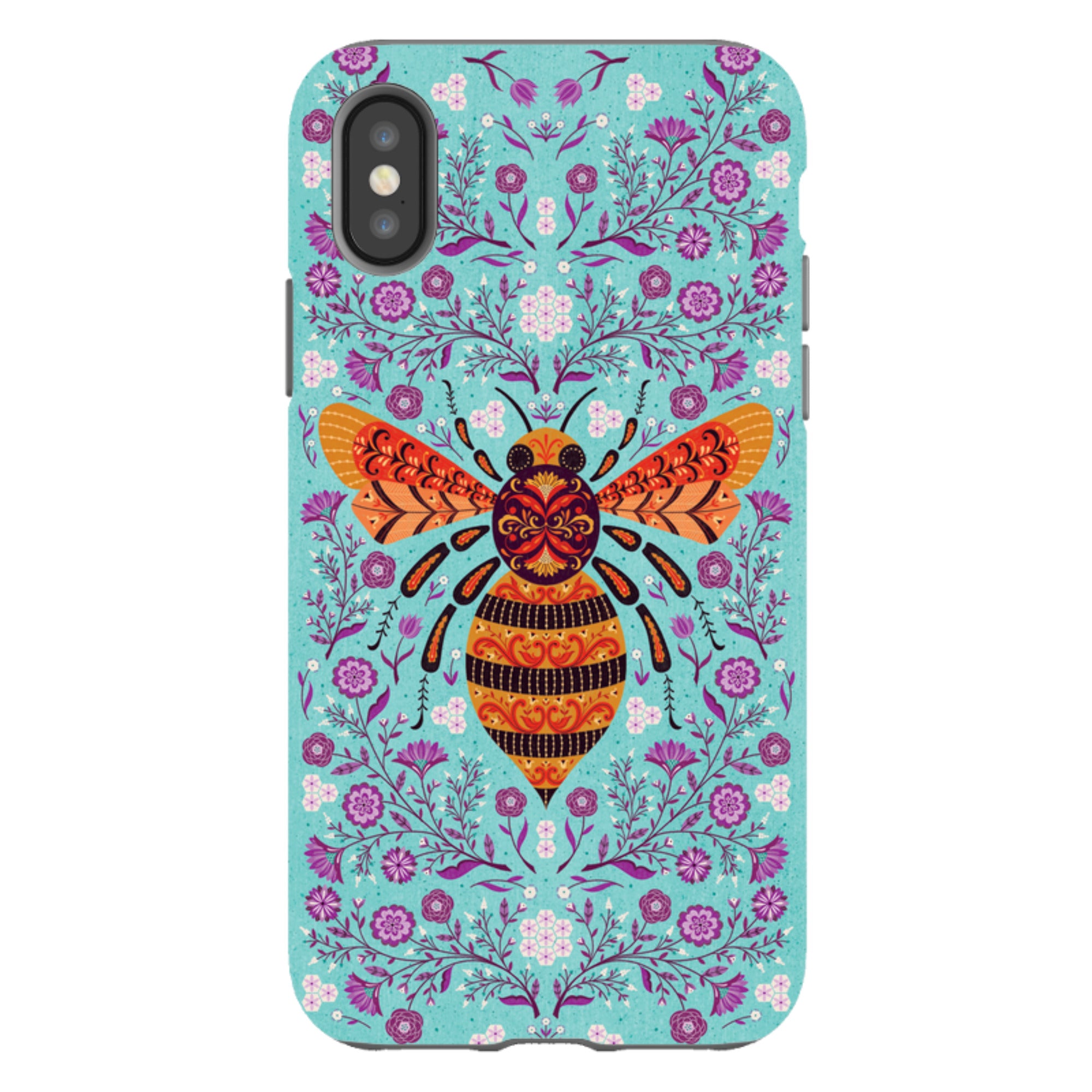 iPhone Tough Case - Bee By Jenny Zemanek