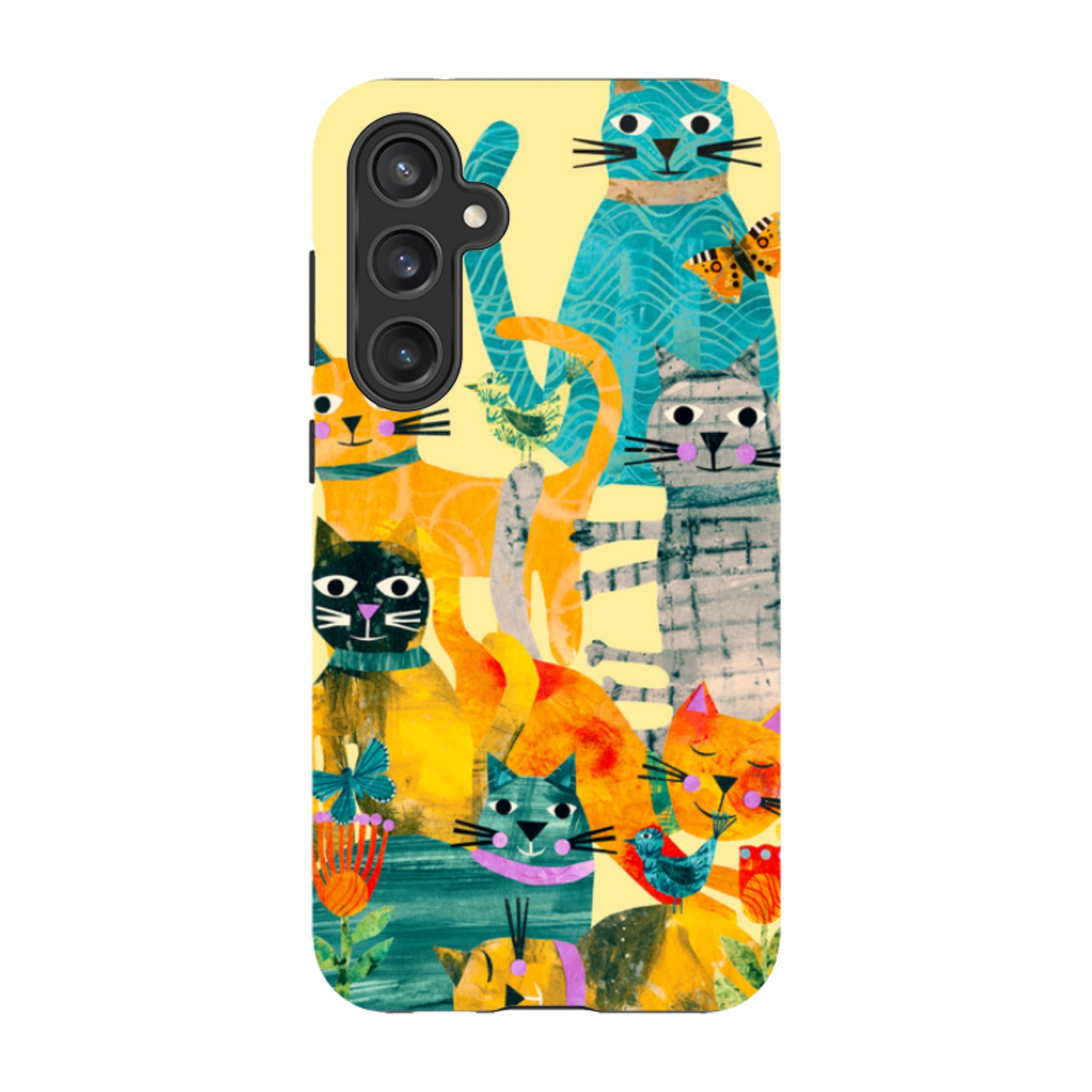 Samsung Tough  Case - Cat Party III By Tracey English