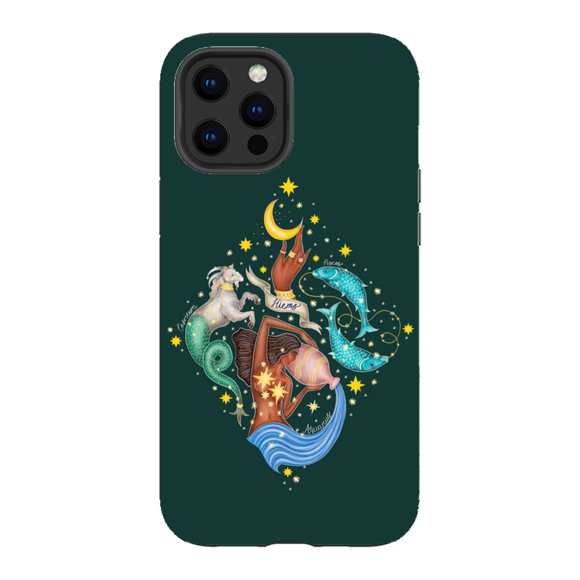 iPhone Tough Case - Winter Zodiac By Catherine Rowe