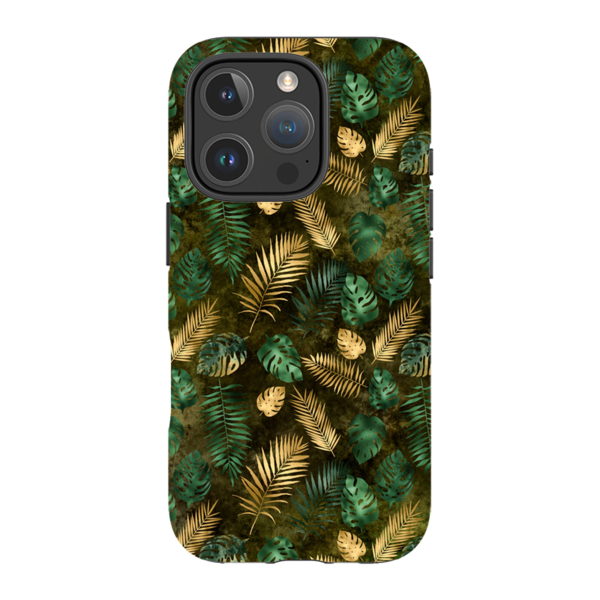 iPhone Tough Case - Feather Greens