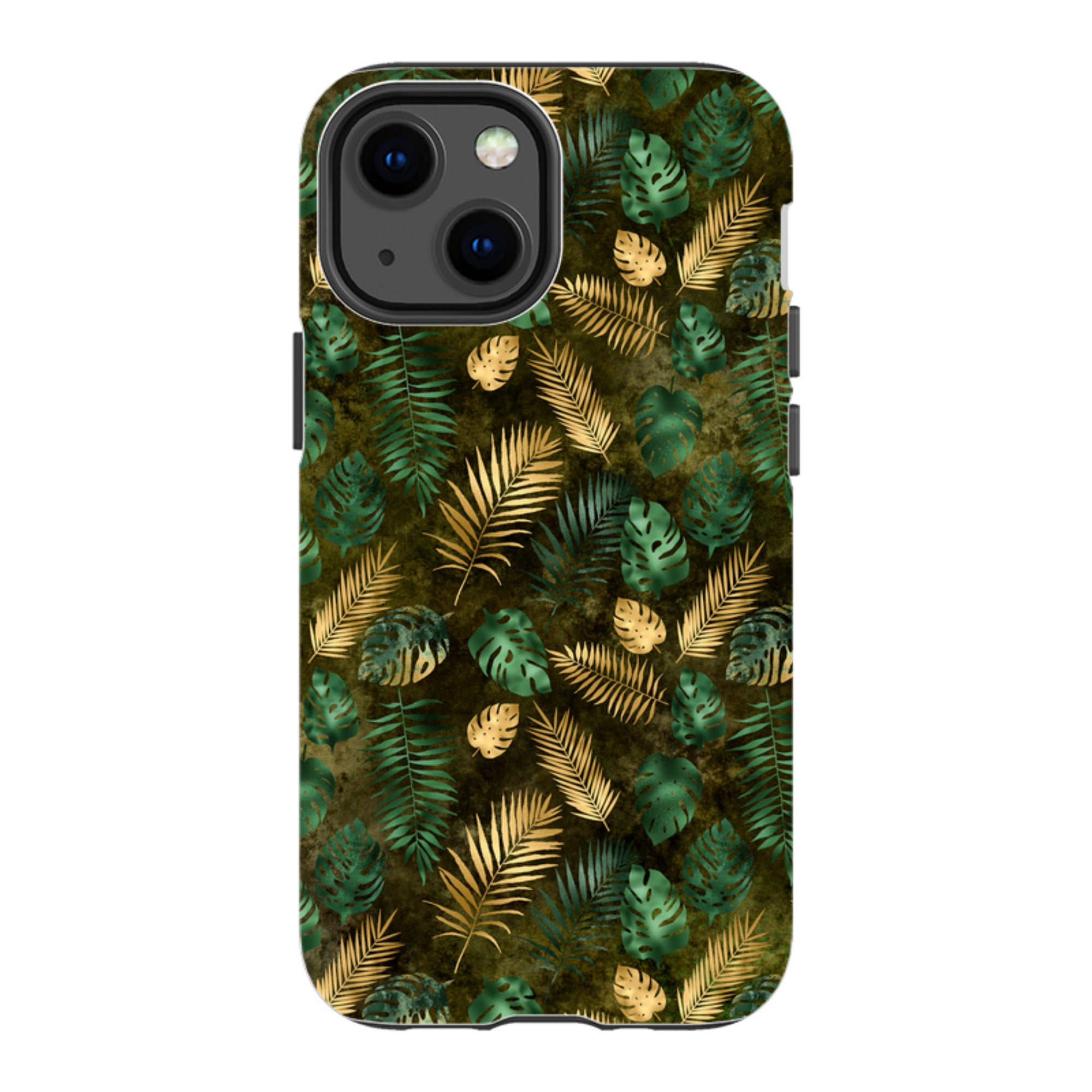 iPhone Tough Case - Feather Greens