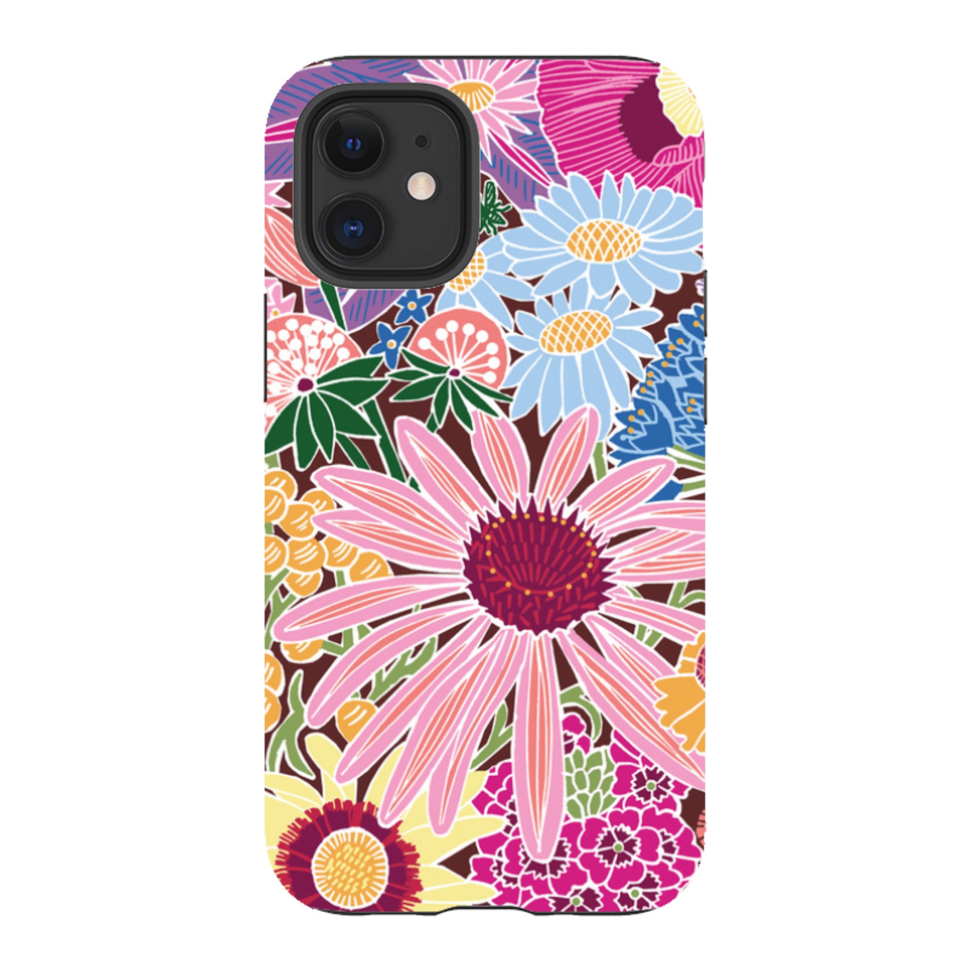 iPhone Tough Case - Jigsaw Floral 1 By Kate Heiss